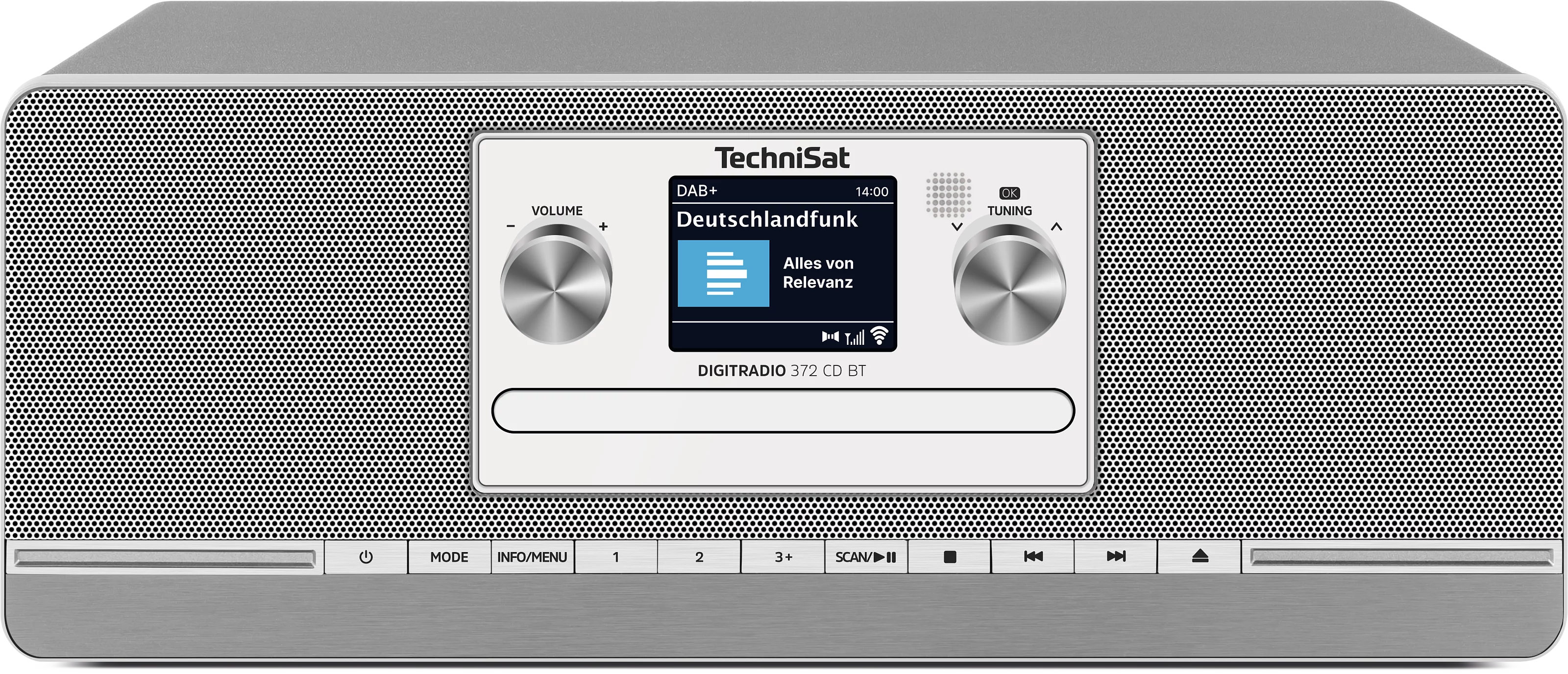 DIGITRADIO 372 CD BT Frontal, Front