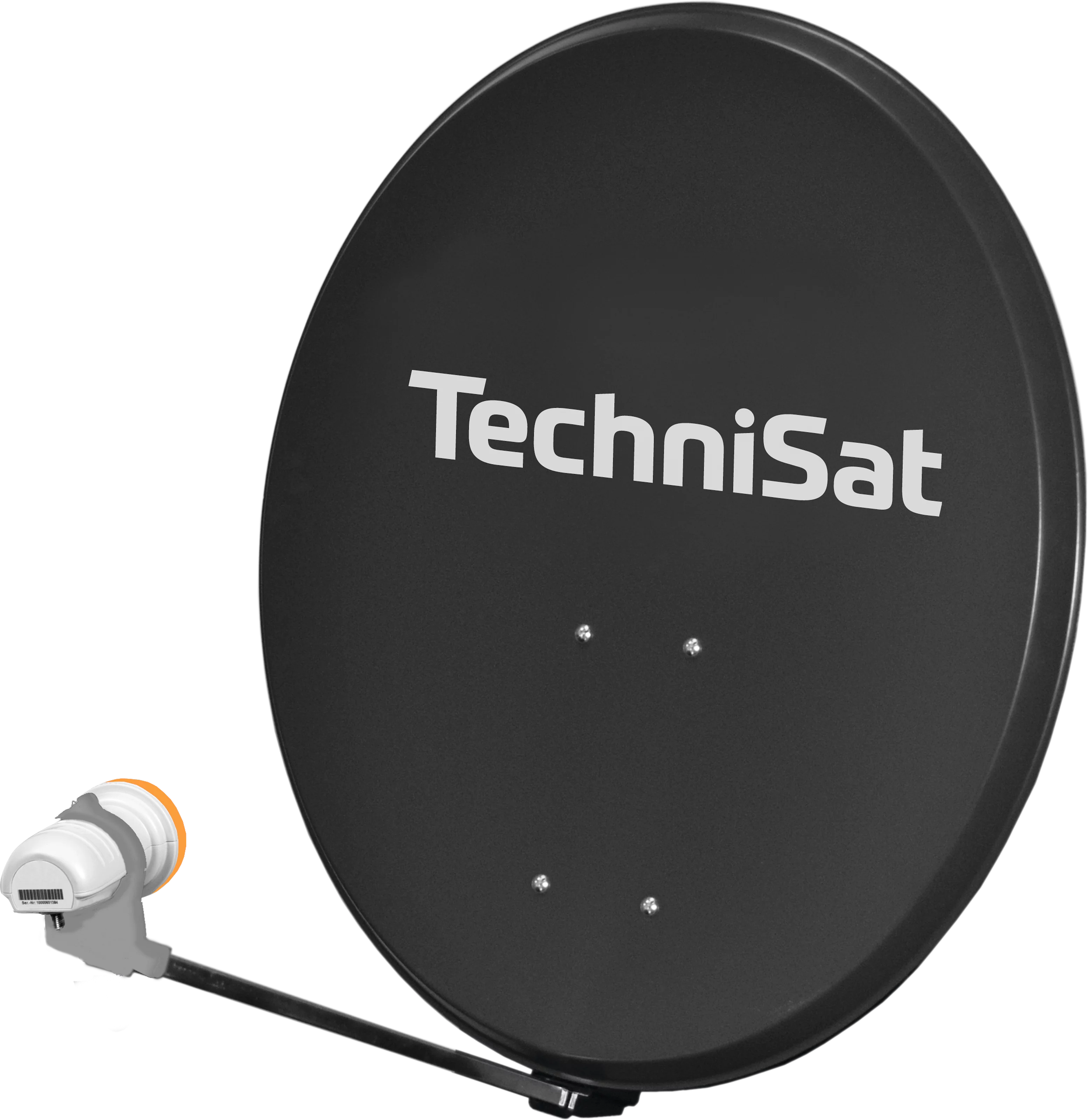 TECHNIDISH 80, Single-LNB, grafit Schräg, Links