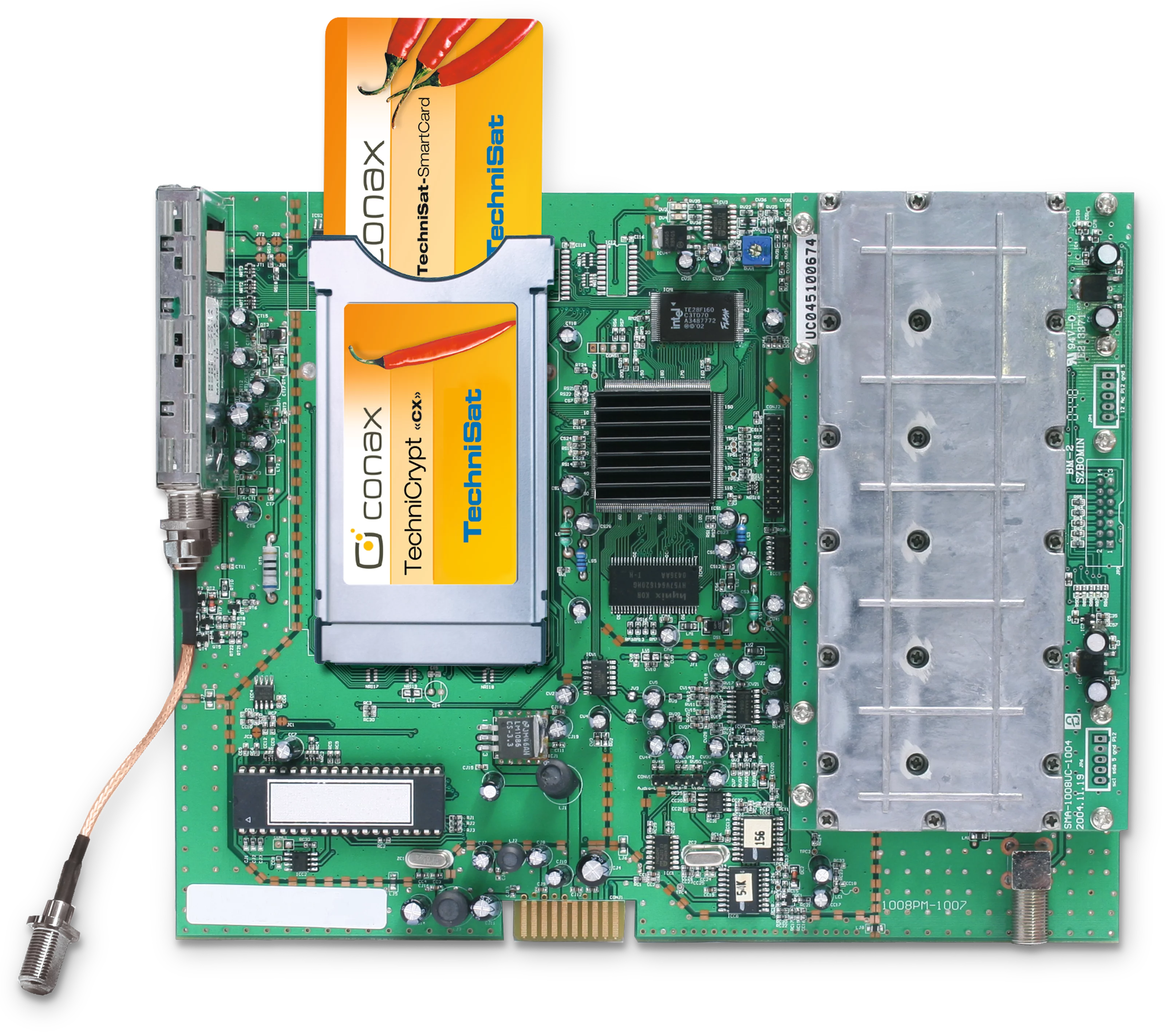 TECHNINET DVB-S PAL 1 CI (QPSK/PAL) Frontal, Front