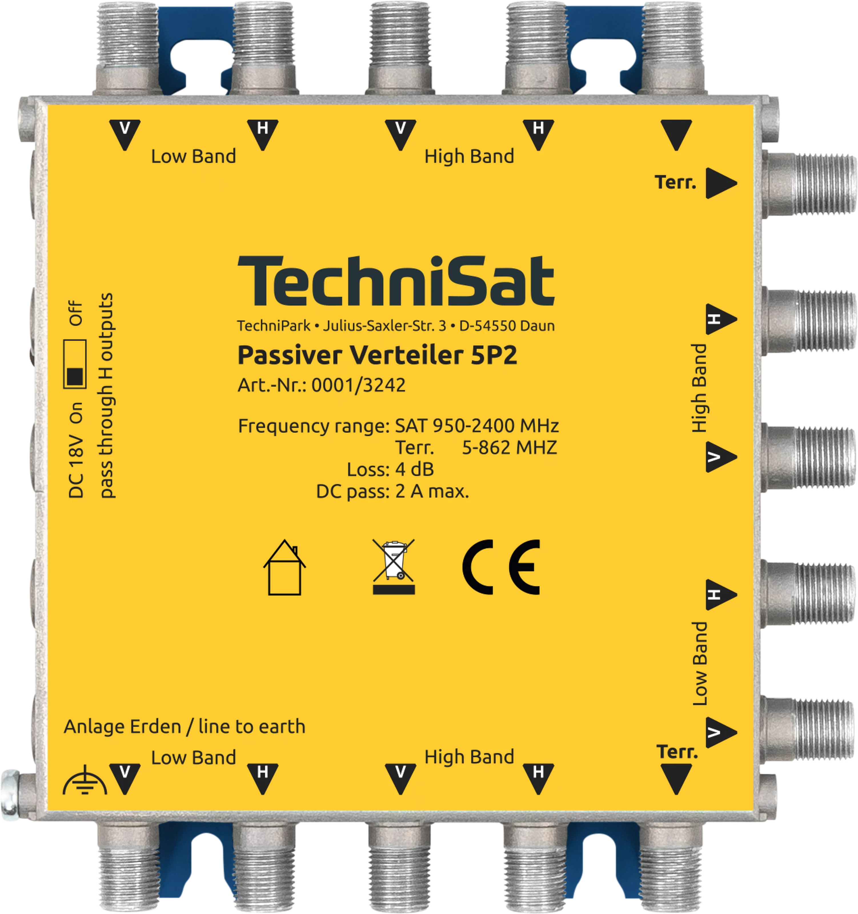 Rozdzielacz pasywny 5 P2