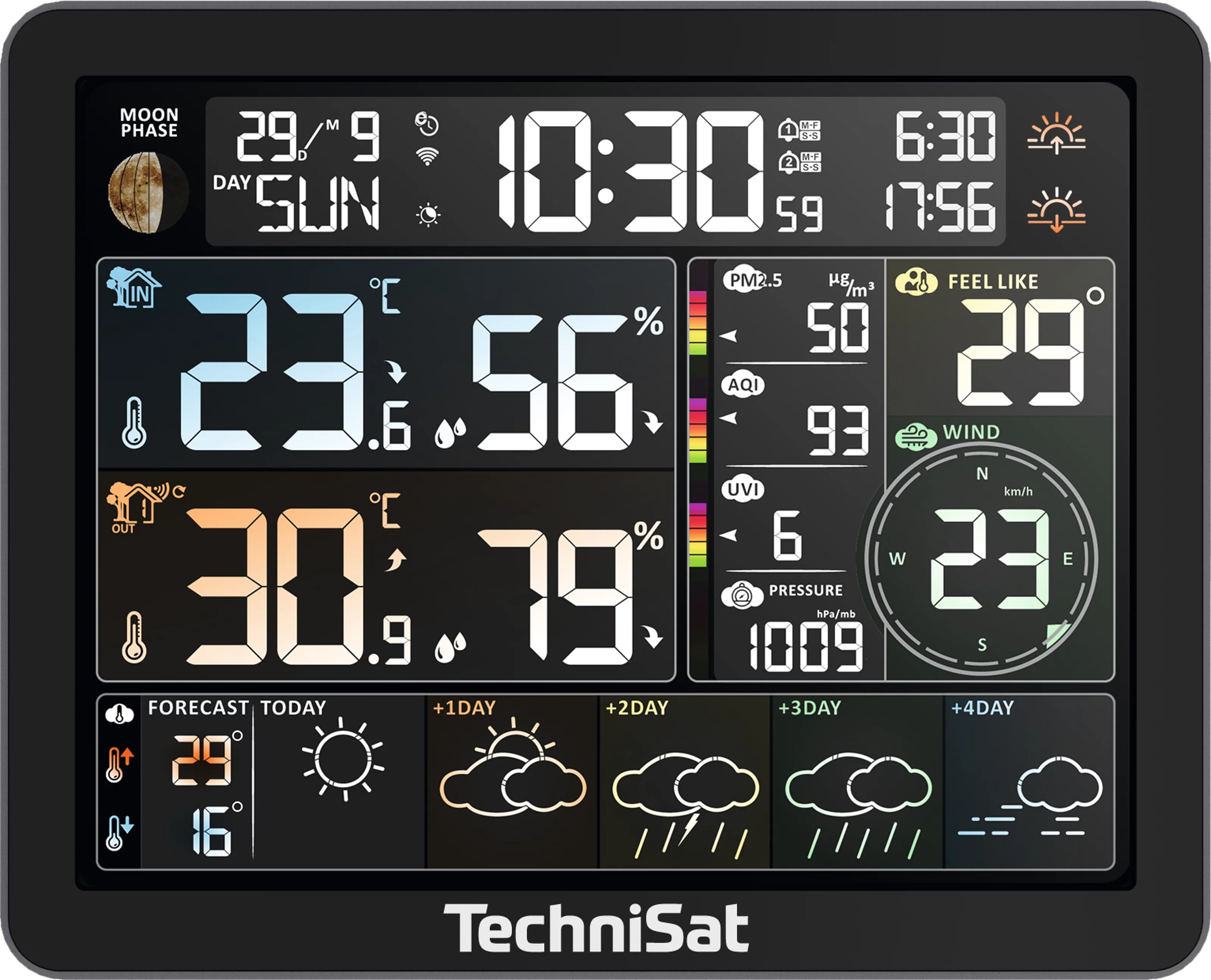 IMETEO 800 Frontal, Front