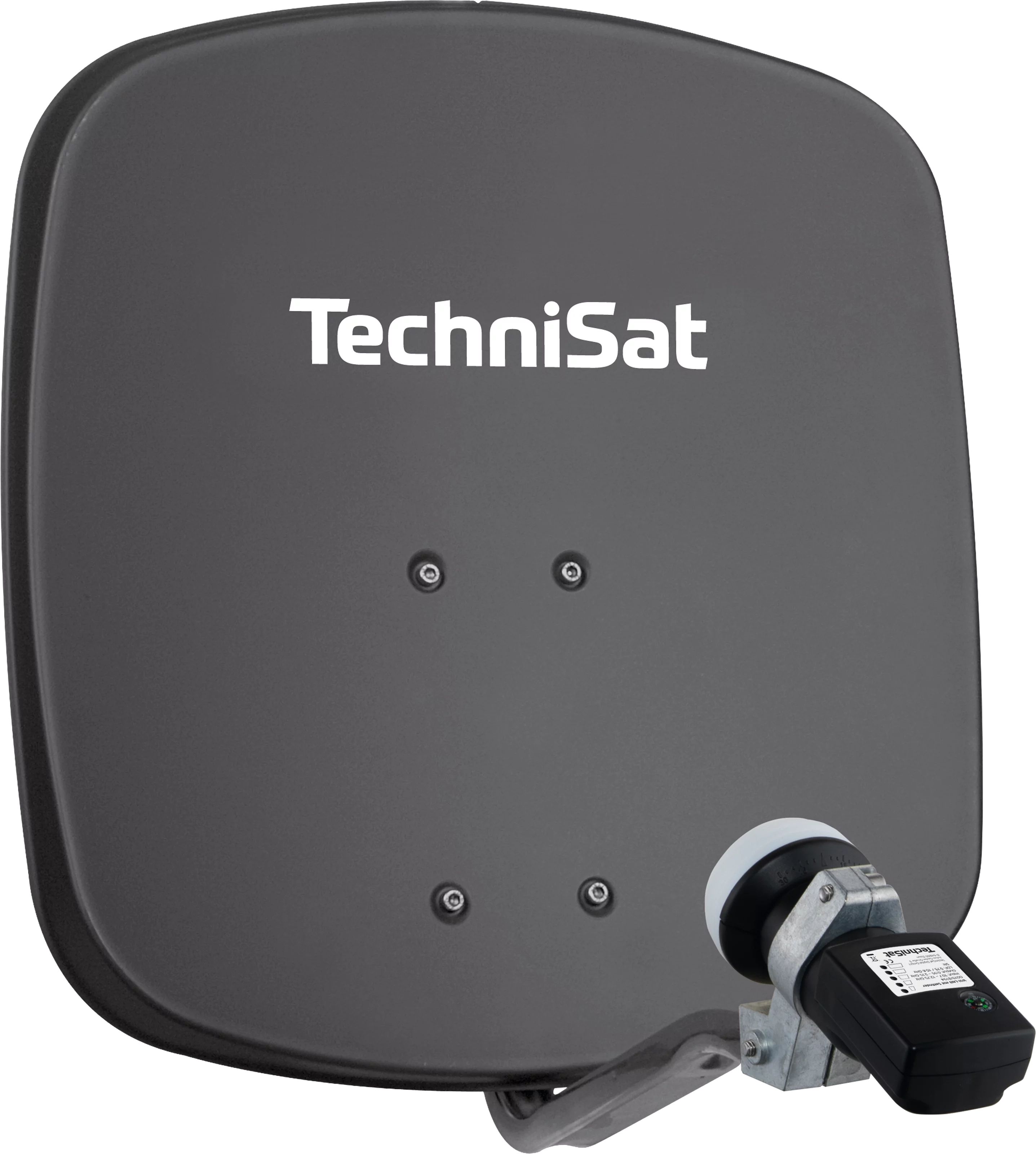 DIGIDISH 45 with sat finder V/H-LNB Schräg, Rechts