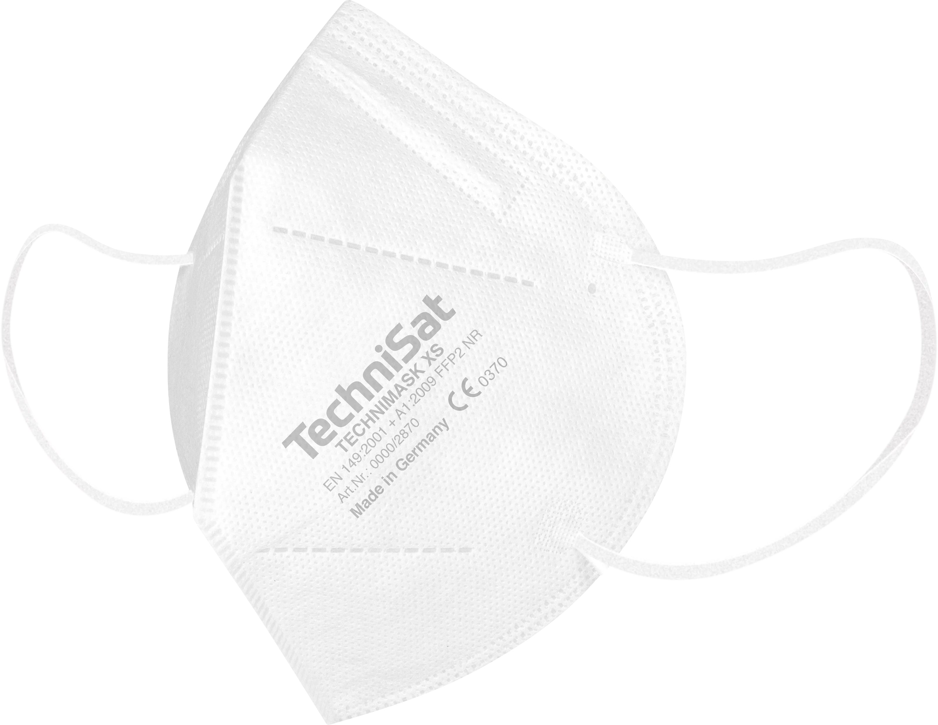 TECHNIMASK XS, 20 sztuk (4 woreczki foliowe po 5 sztuk) Schräg, Links