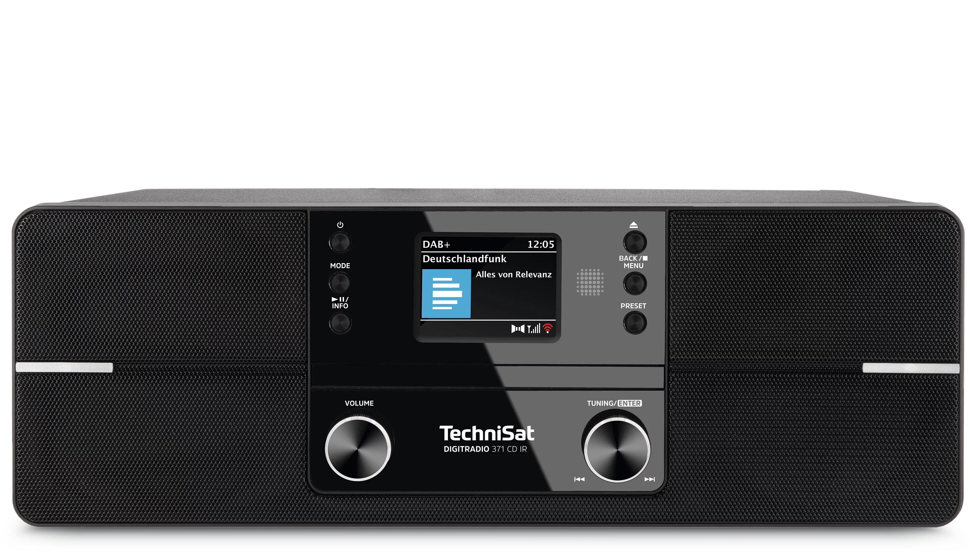 DIGITRADIO 371 CD IR Frontal, Front
