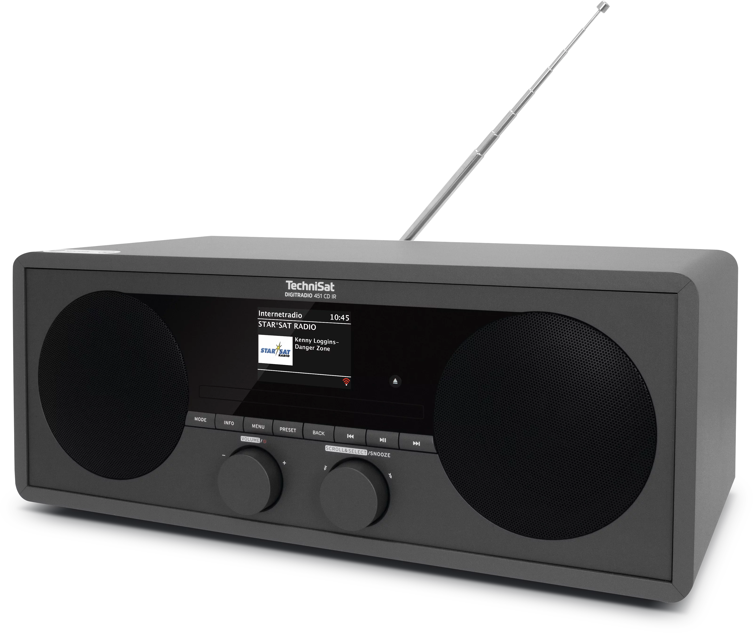 DIGITRADIO 451 CD IR Schräg, Links