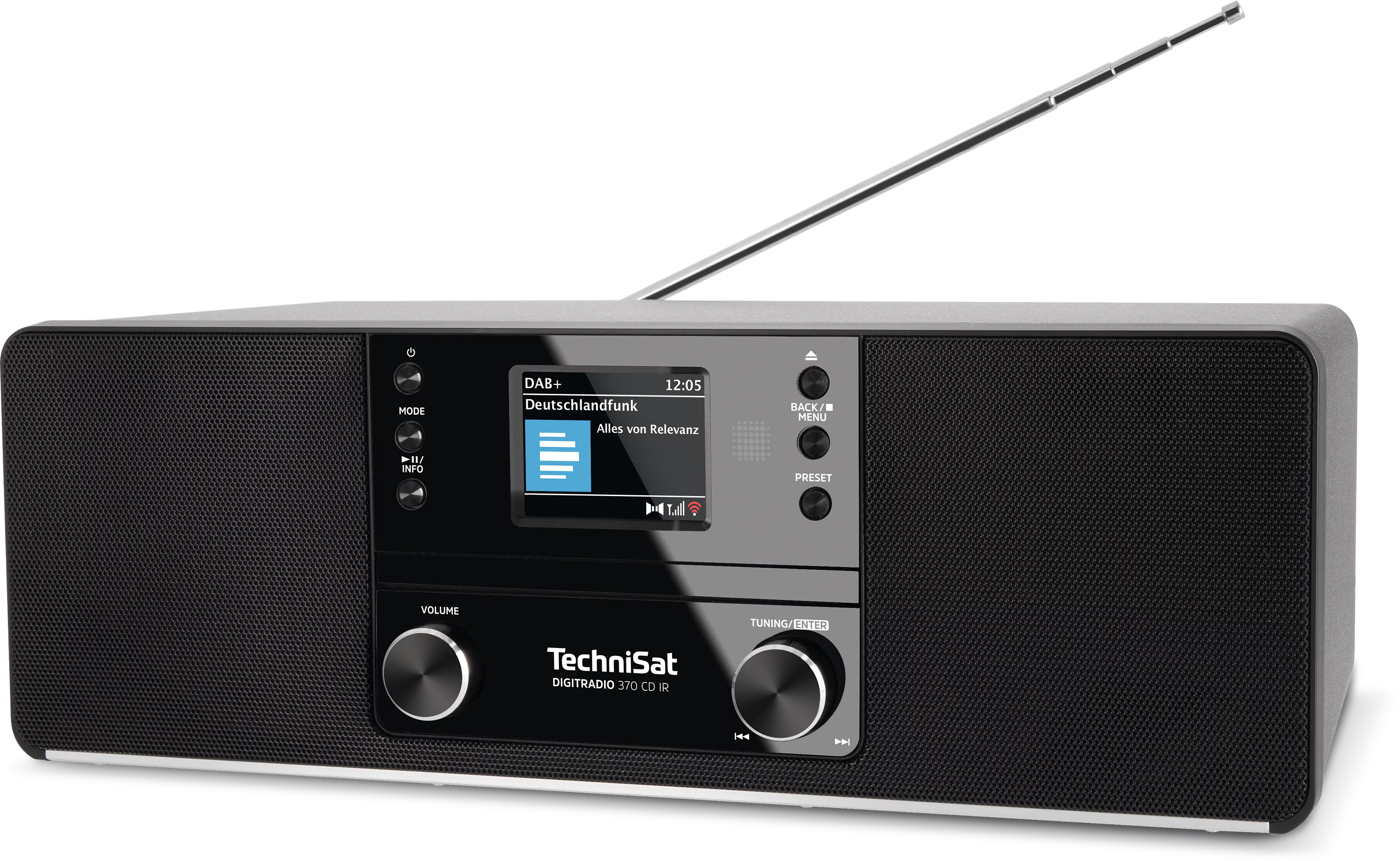 DIGITRADIO 370 CD IR Schräg, Links