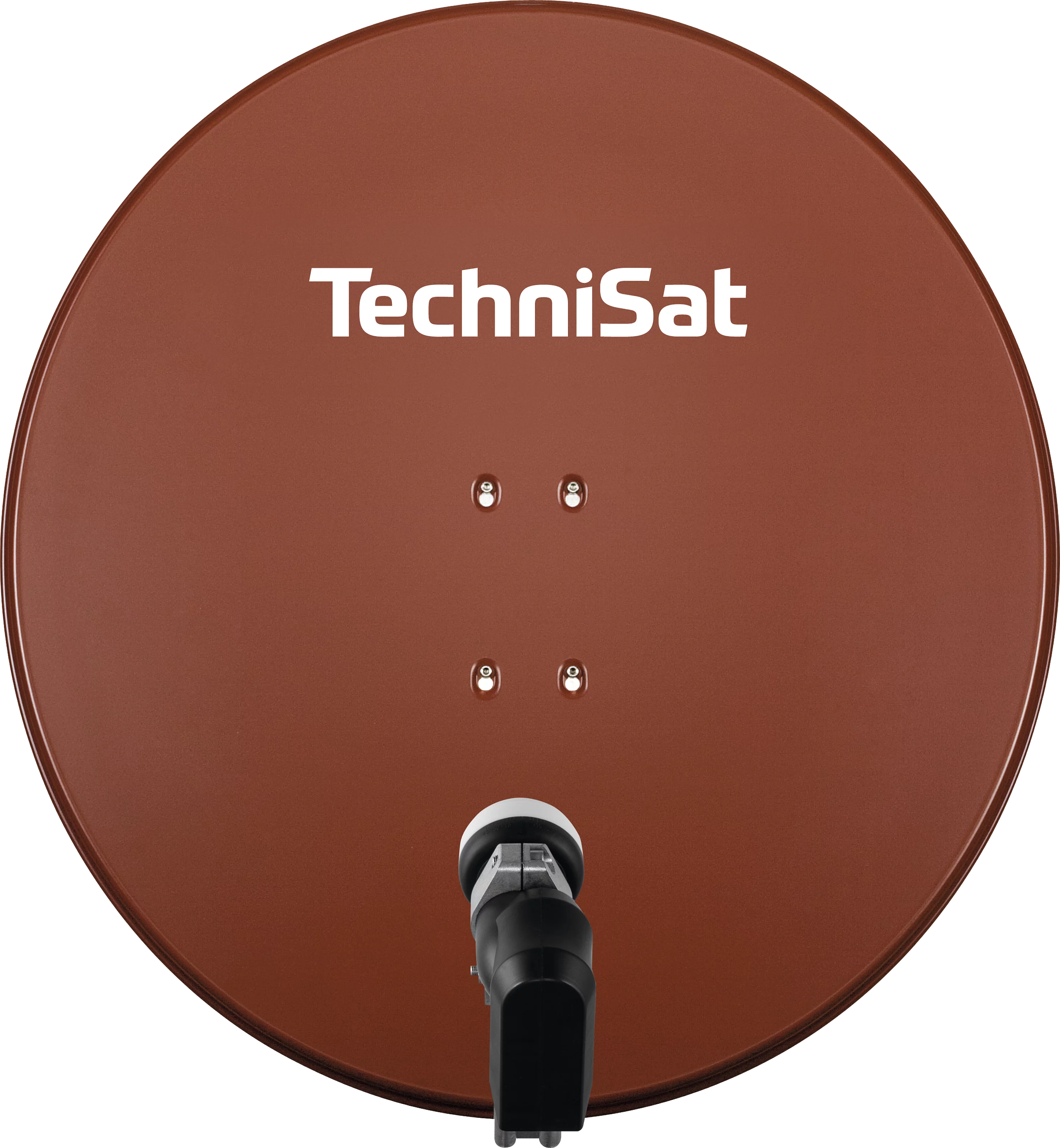 SATMAN 850 PLUS, 40 mm Quattro-LNB Frontal, Front