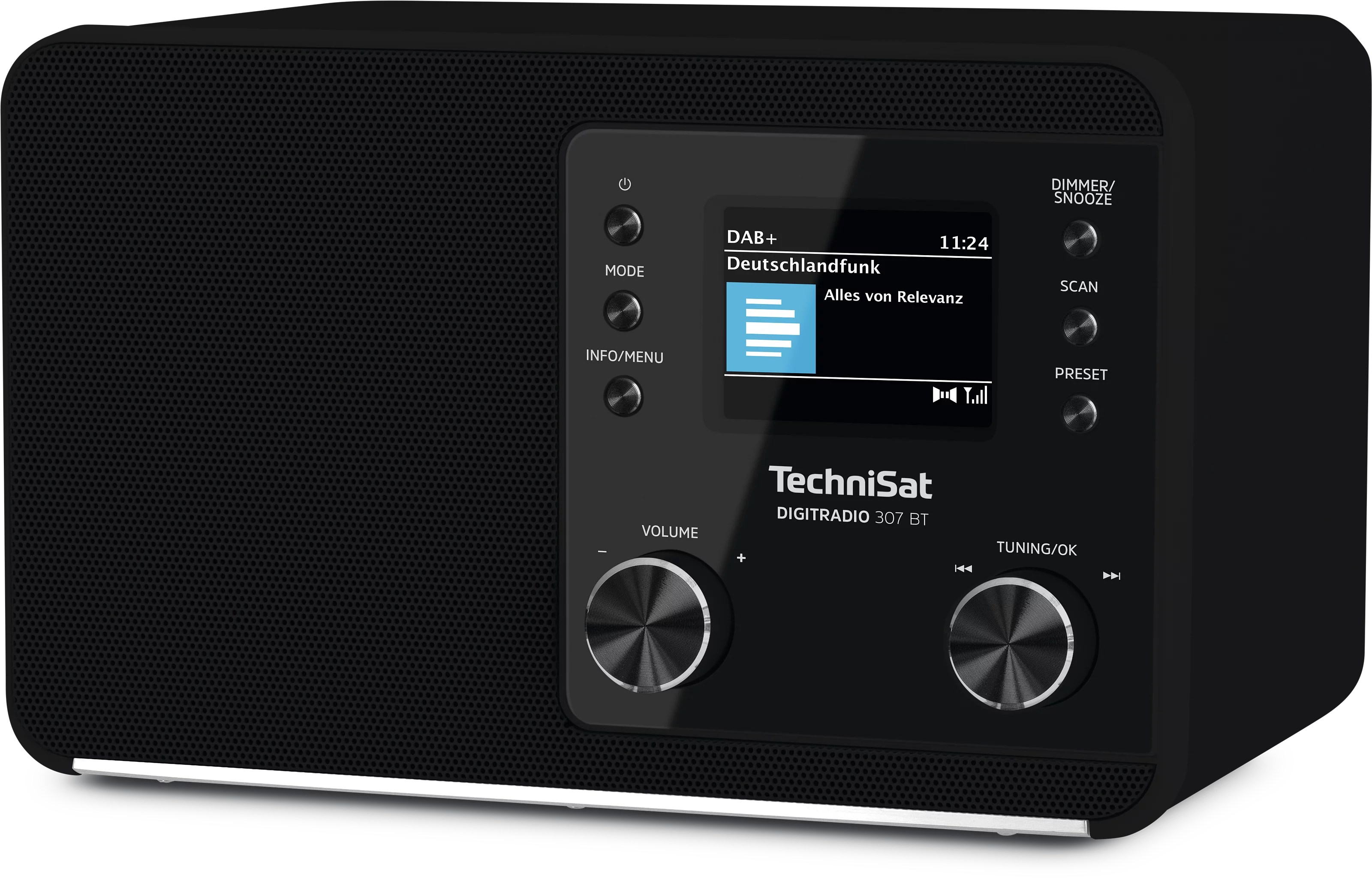 DIGITRADIO 307 BT Schräg, Links