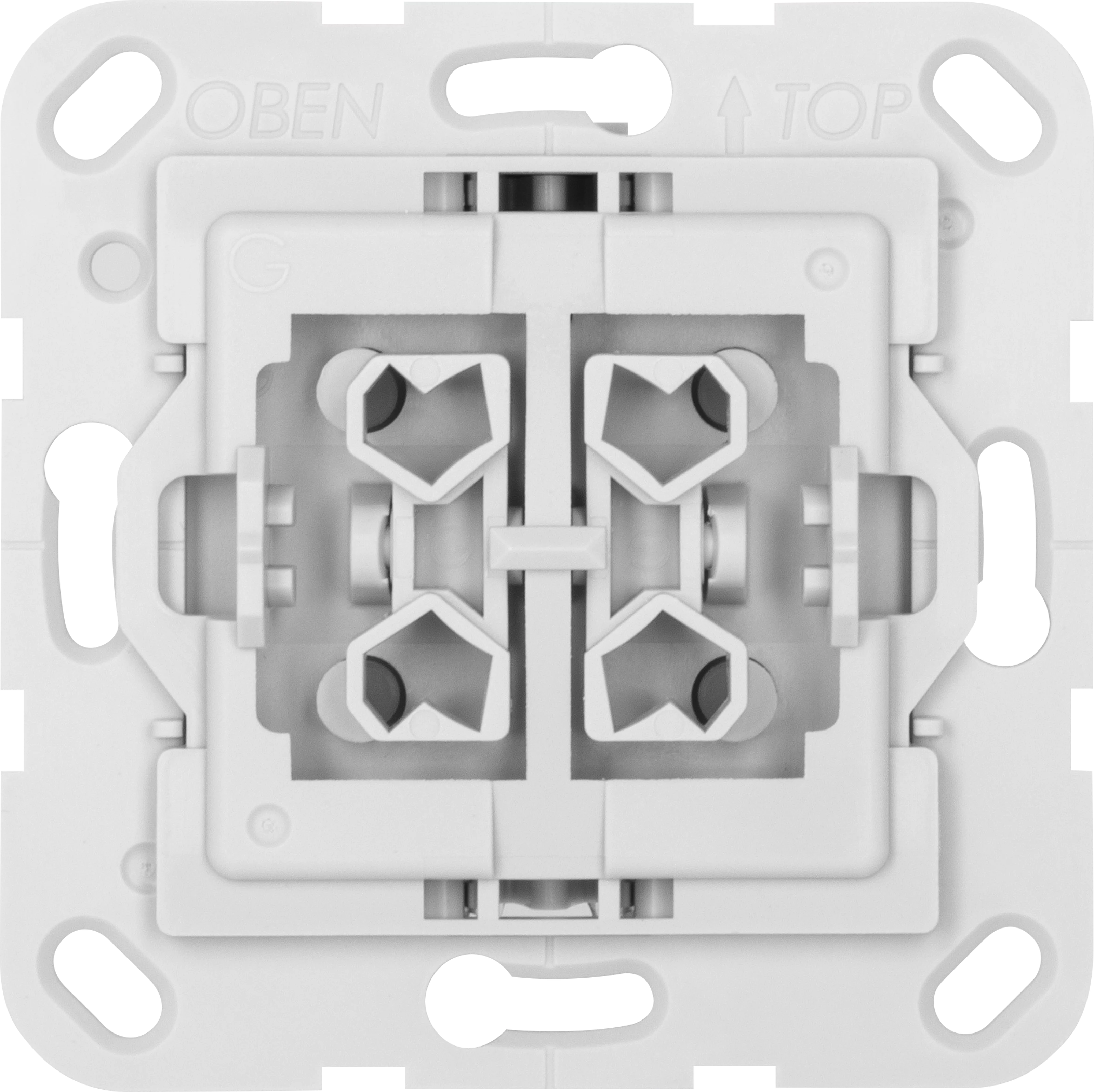 Podtynkowy sterownik rolet, kompatybilny z Gira Frontal, Front