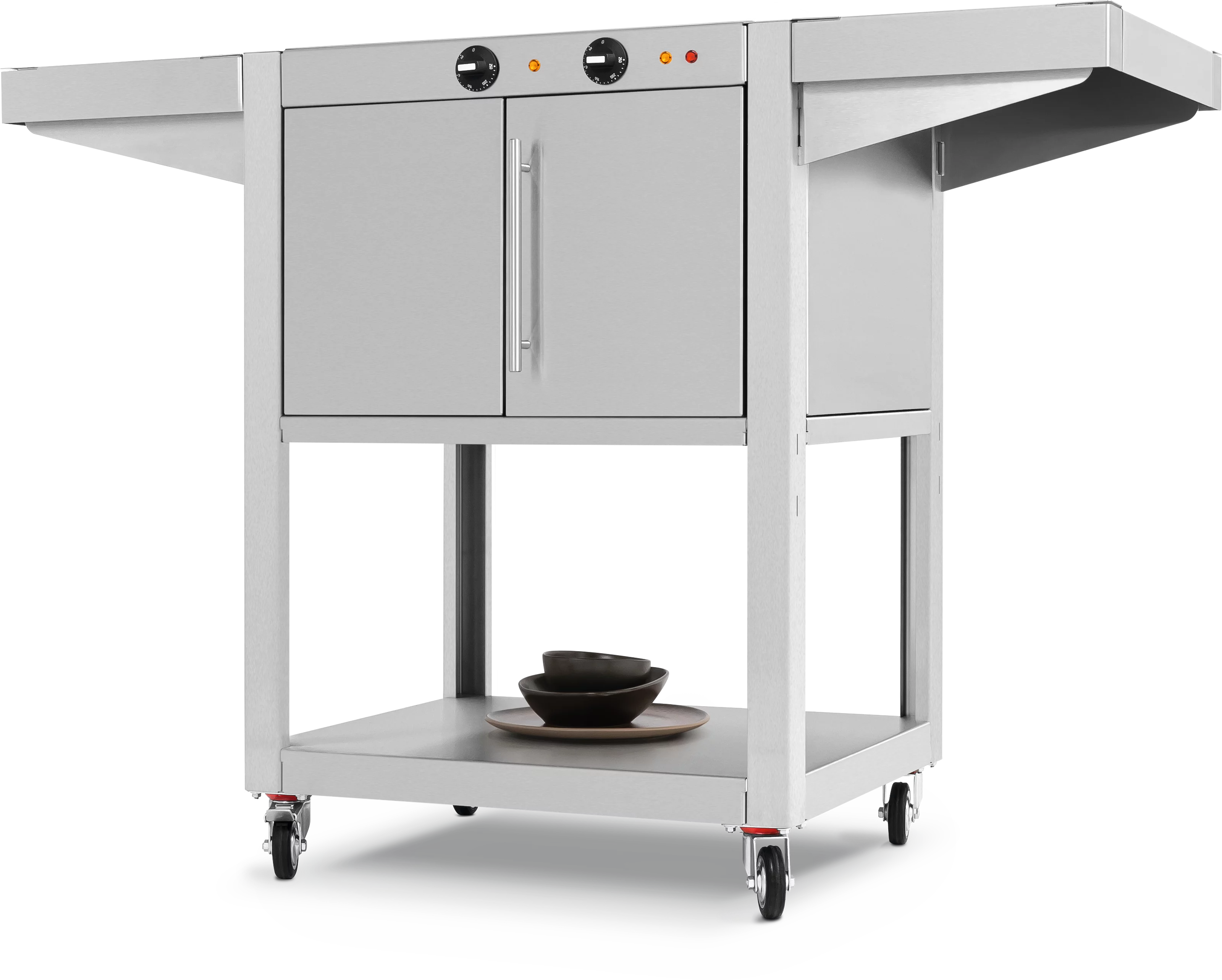 Teppinox GW3000 Basic grill trolley Schräg, Unten
