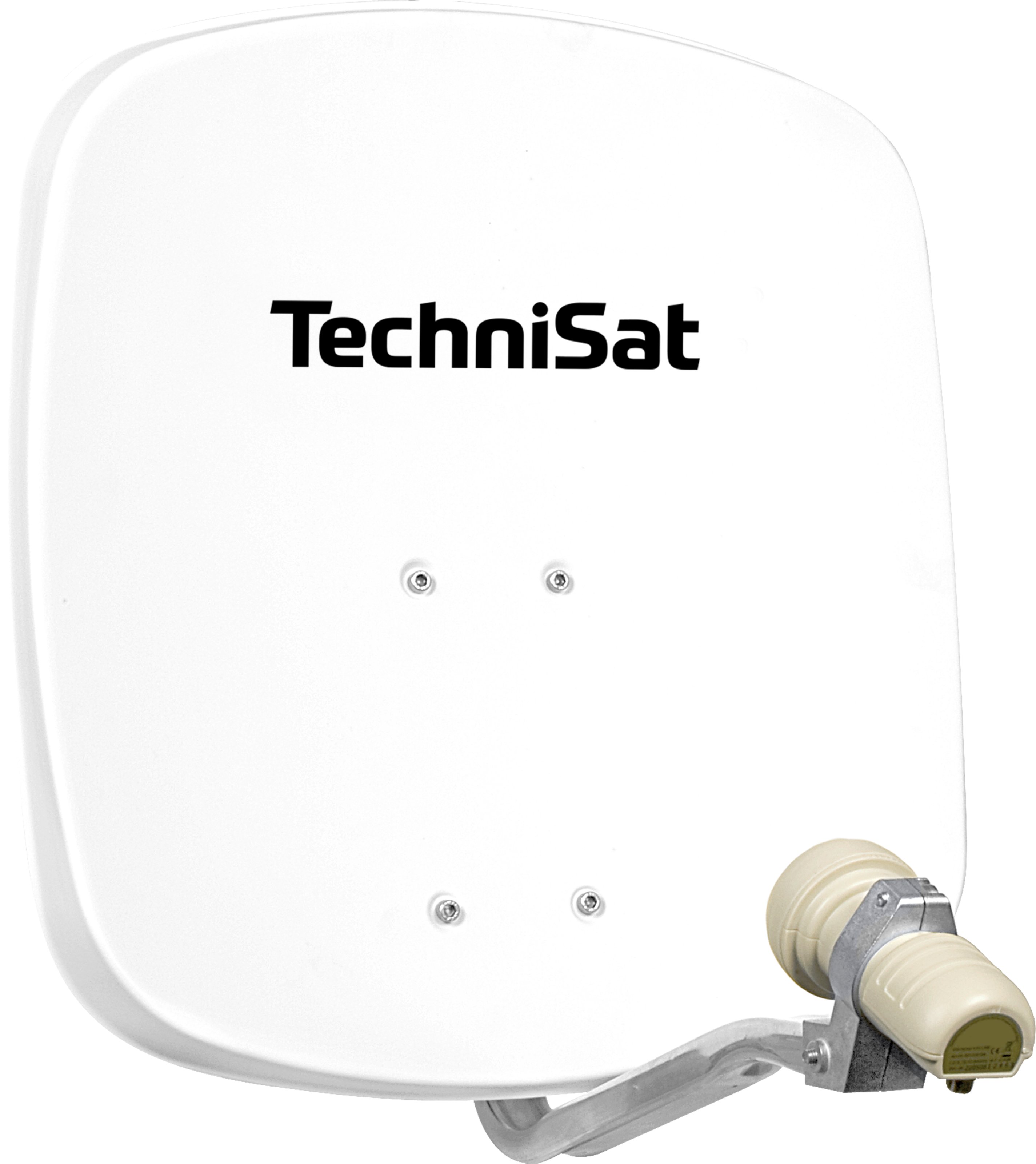 DIGIDISH 45 (aluminium), Universal-V/H-LNB Schräg, Rechts