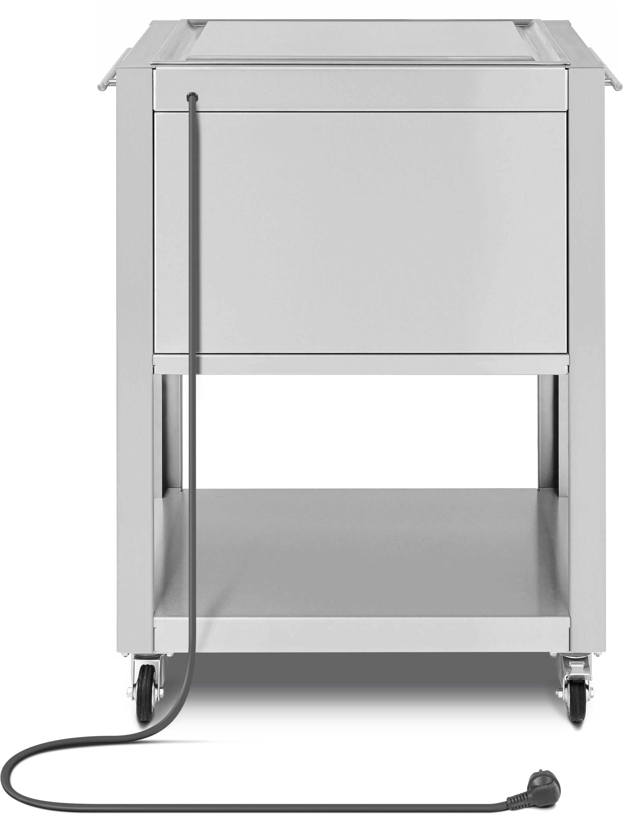 Teppinox GW3000 Premium grill trolley Frontal, Rück