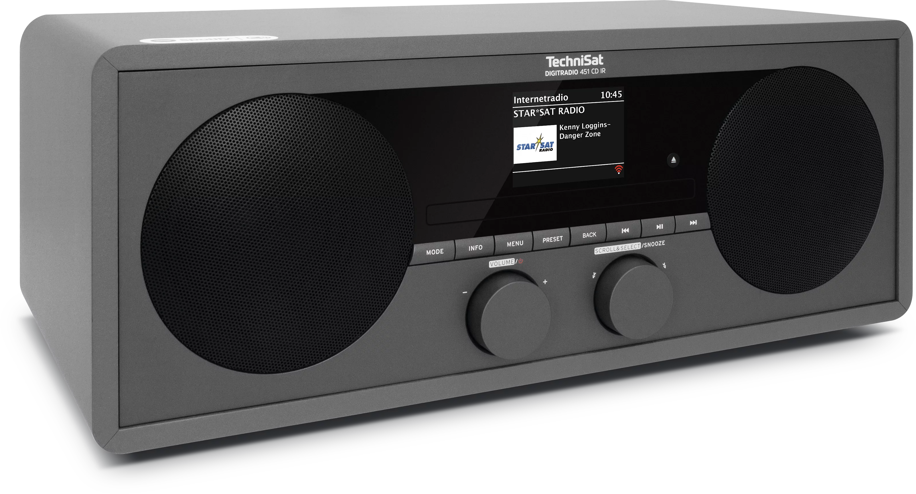 DIGITRADIO 451 CD IR Schräg, Rechts