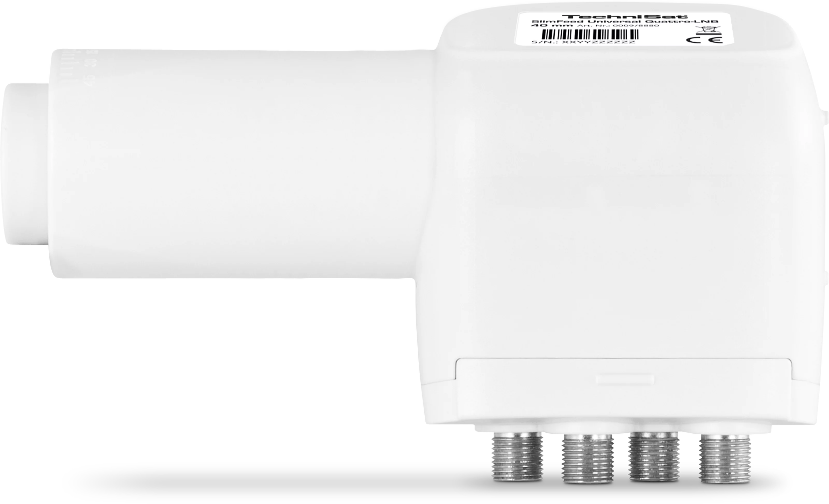 SlimFeed Universal-Quattro-LNB/40 mm do szyny VARIO