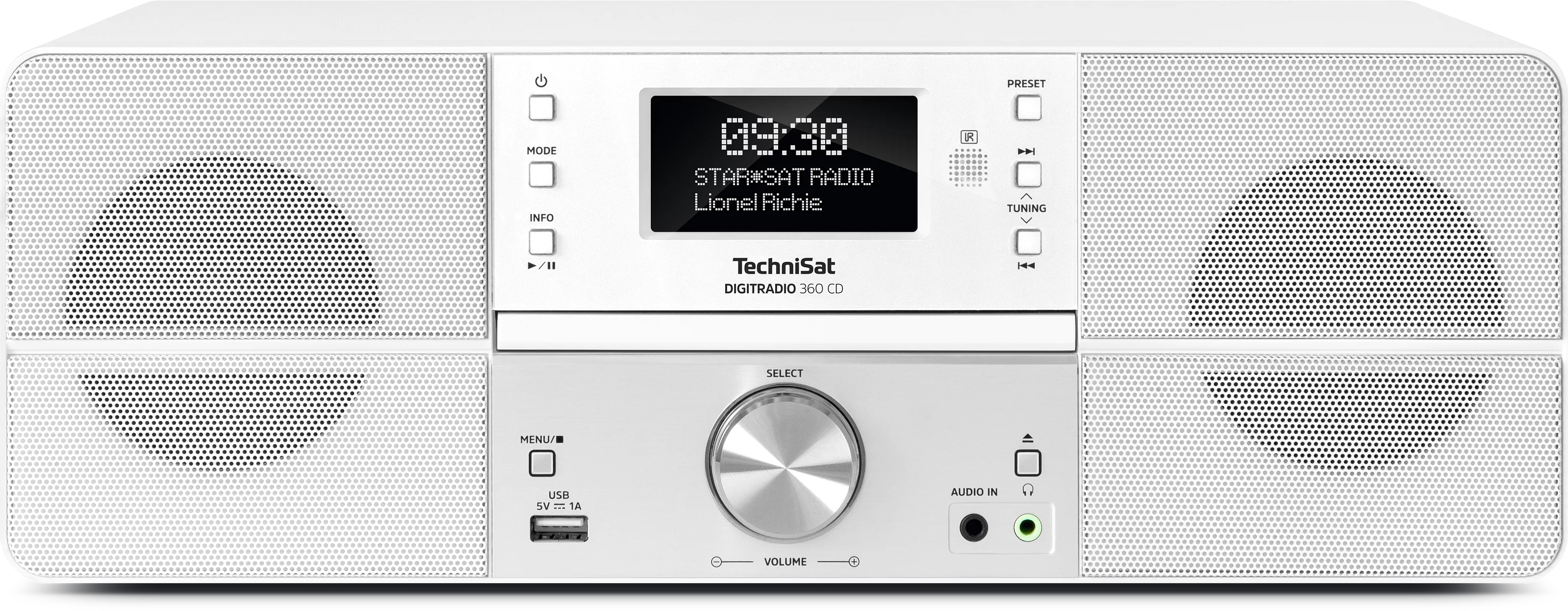 DIGITRADIO 360 CD Frontal, Front