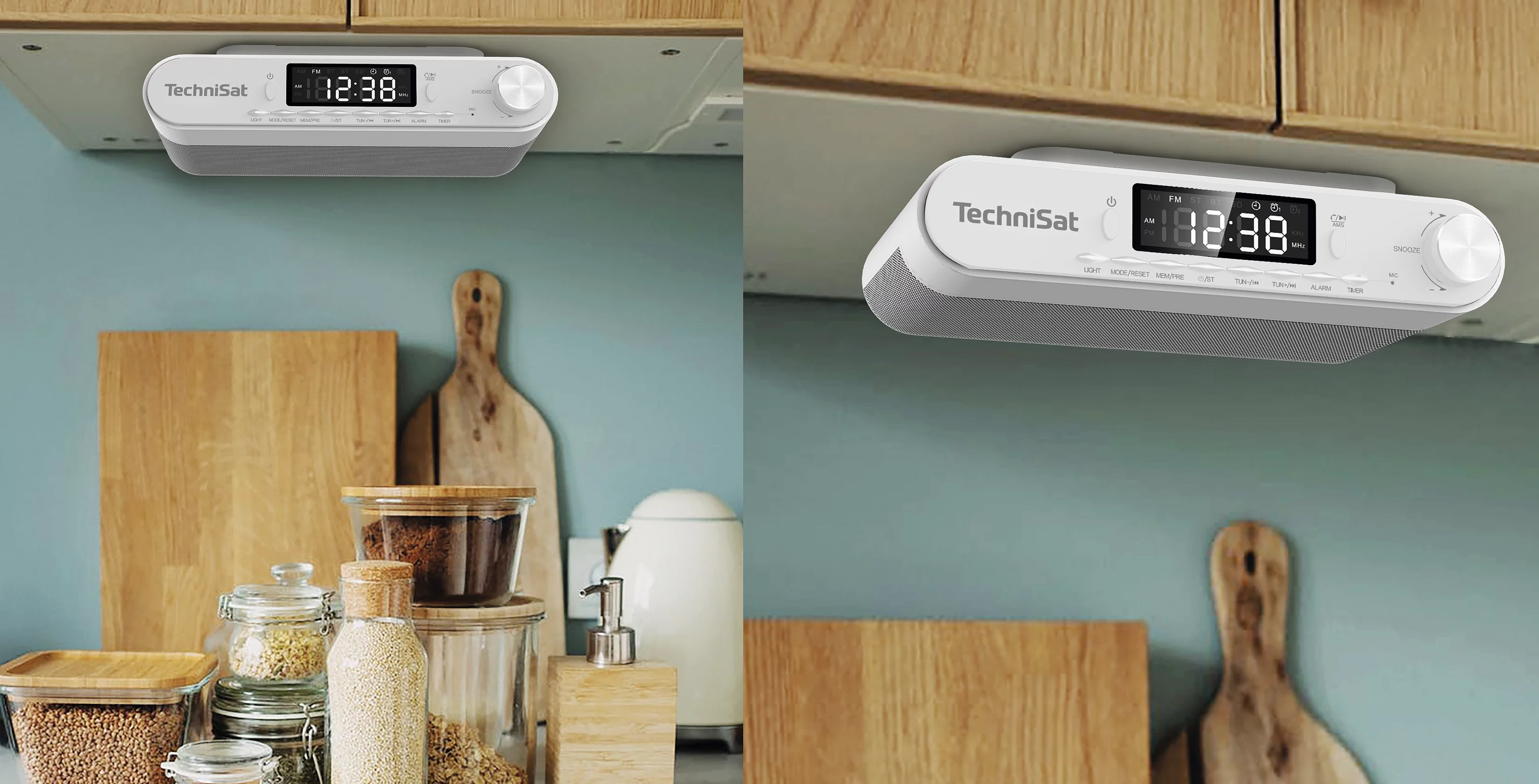 KitchenRadio, biały Szene