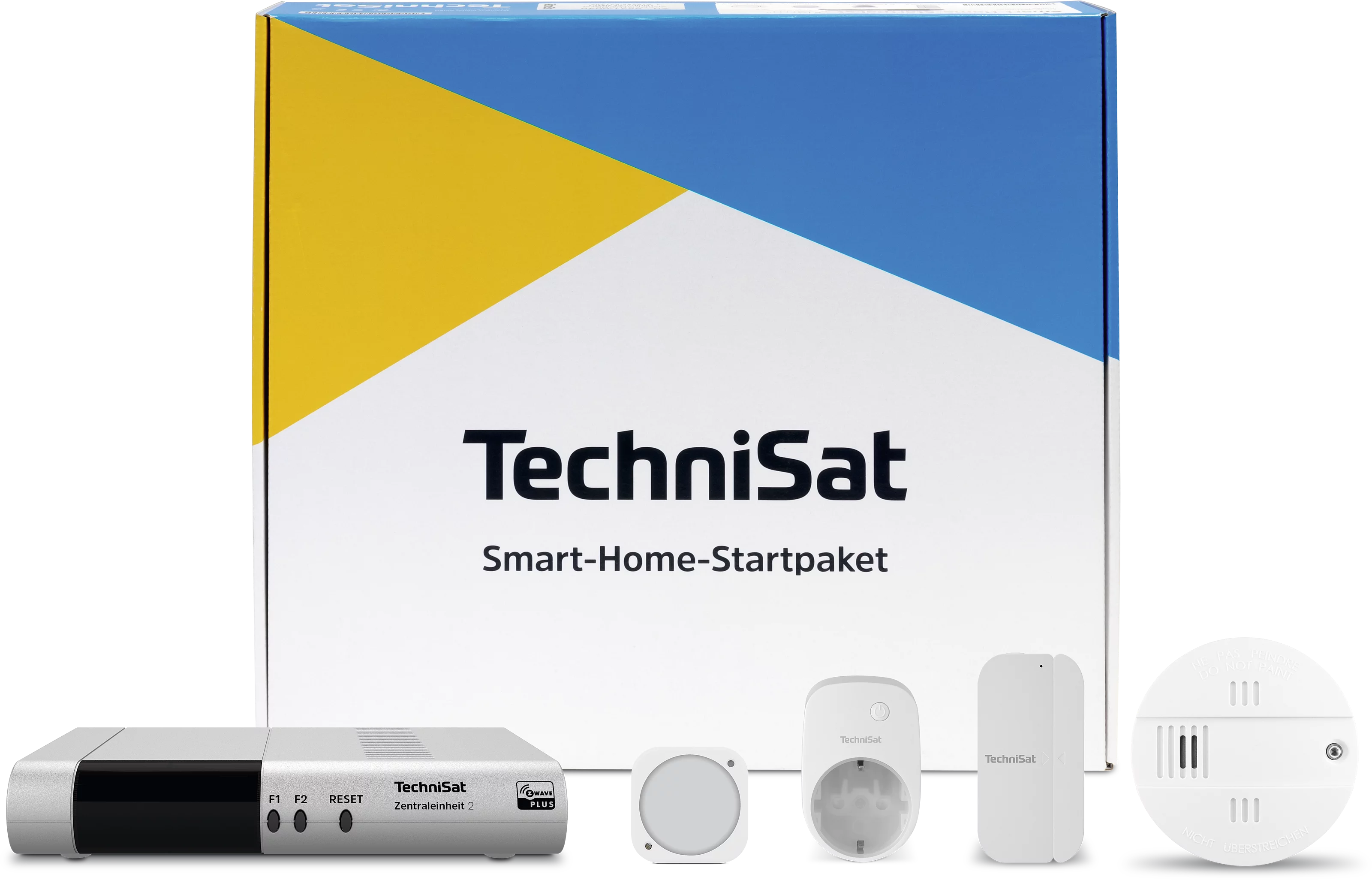 Smart-Home-Startpaket "Alarm" Frontal, Front