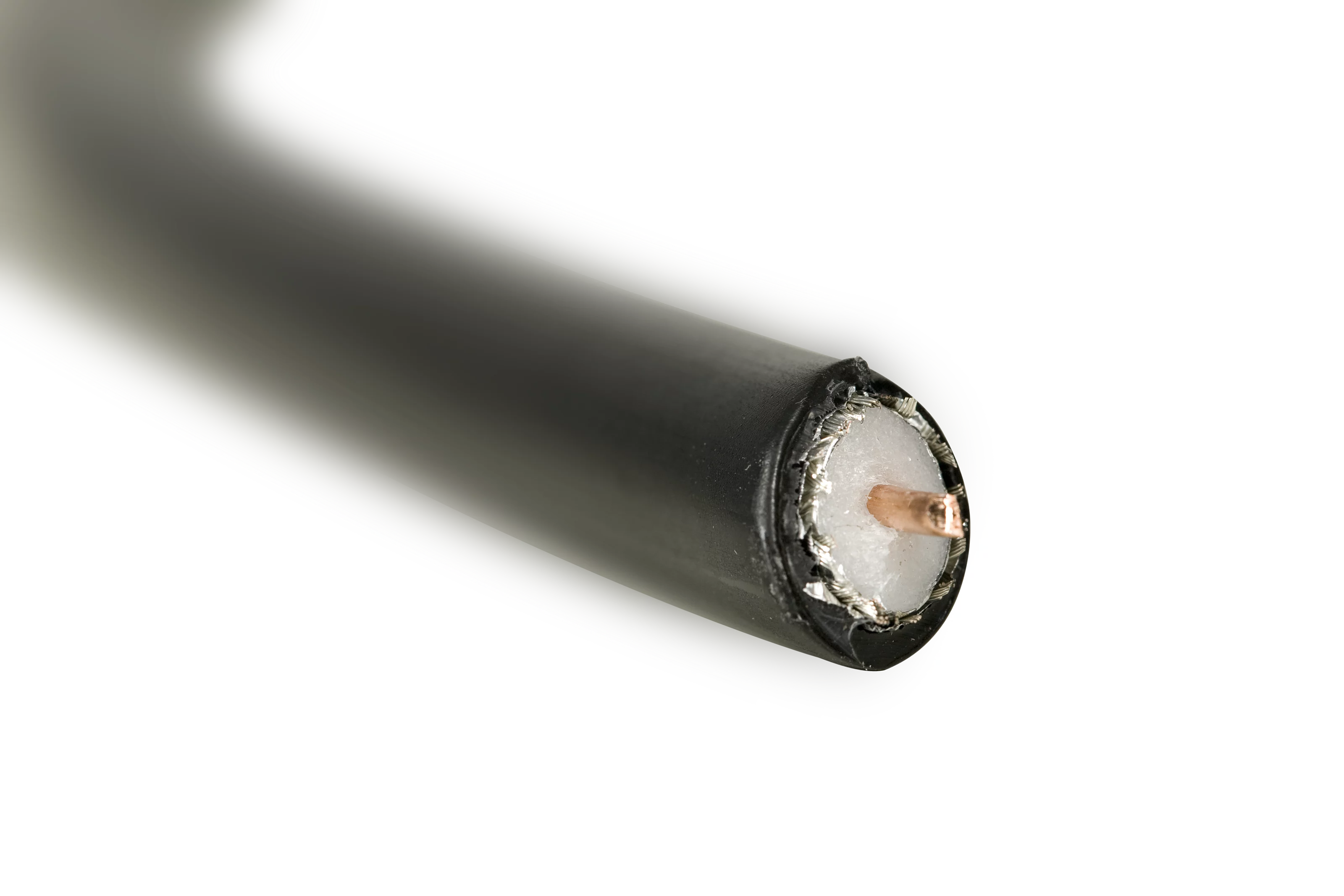 Kabel do bezpośredniego układania w ziemi COAX 10 100 dB, bęben PE 500 m Detail