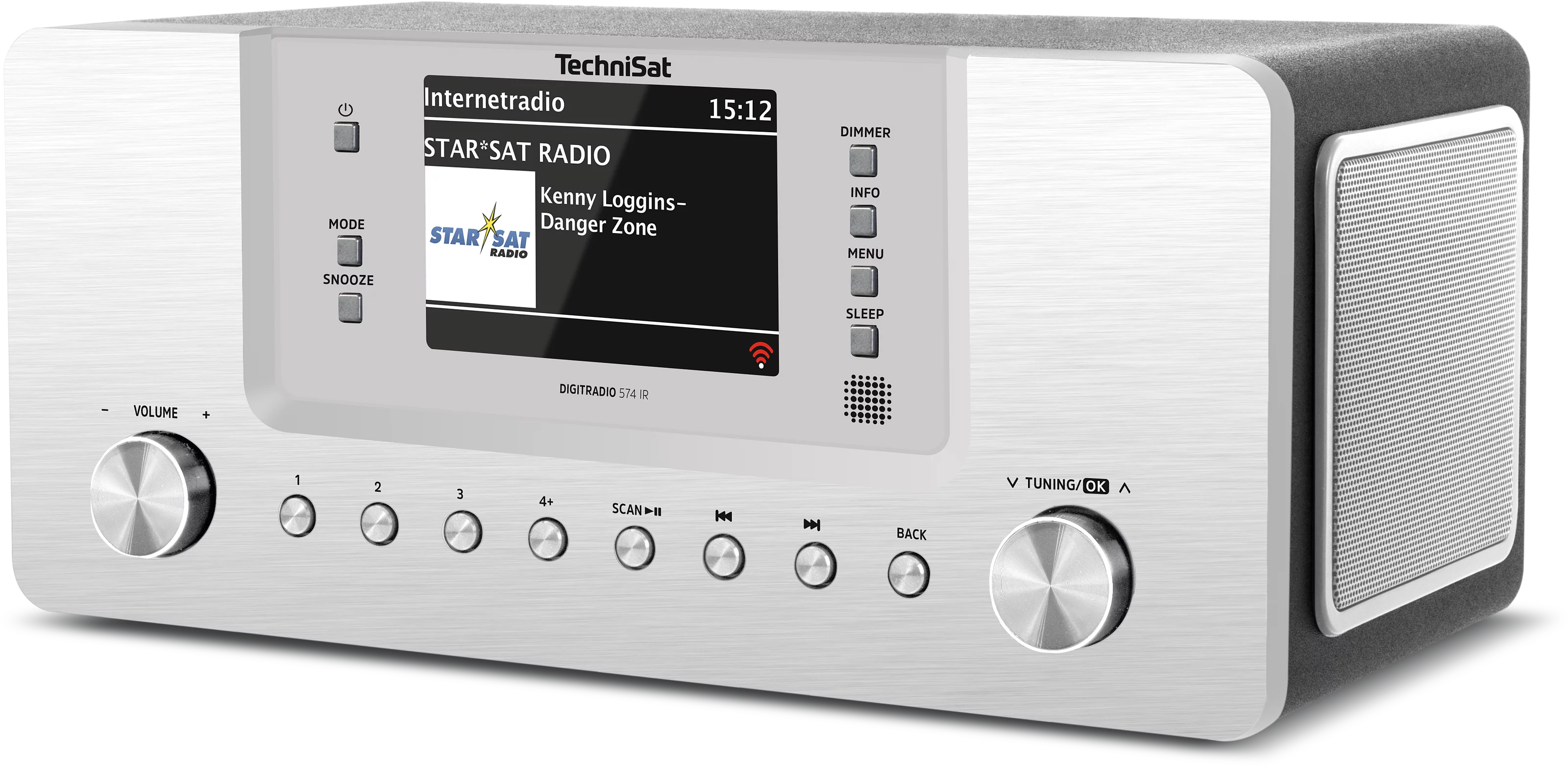 DIGITRADIO 574 IR Schräg, Links