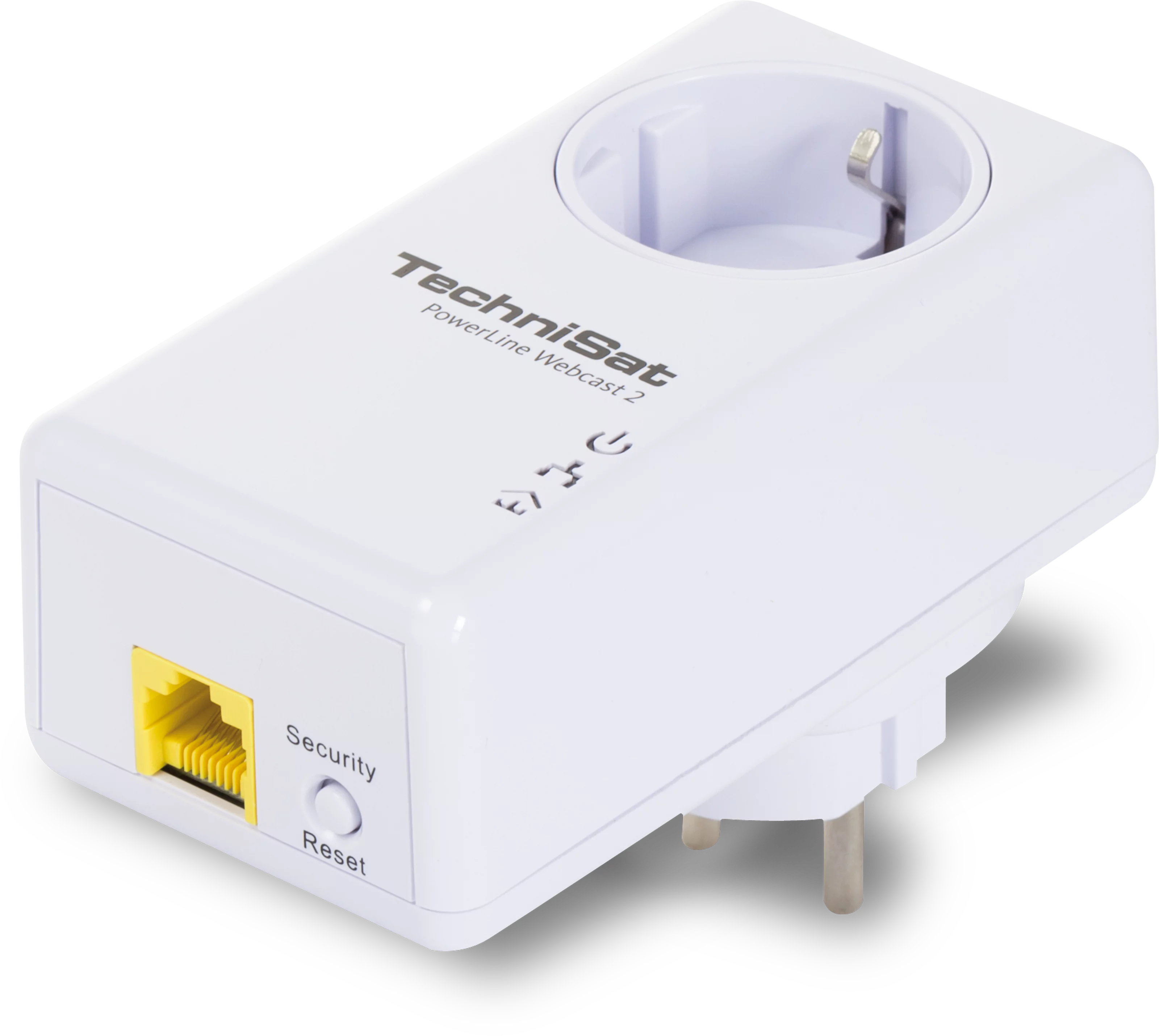 POWERLINE WEBCAST 2 200 Mbit/s Schräg, Links