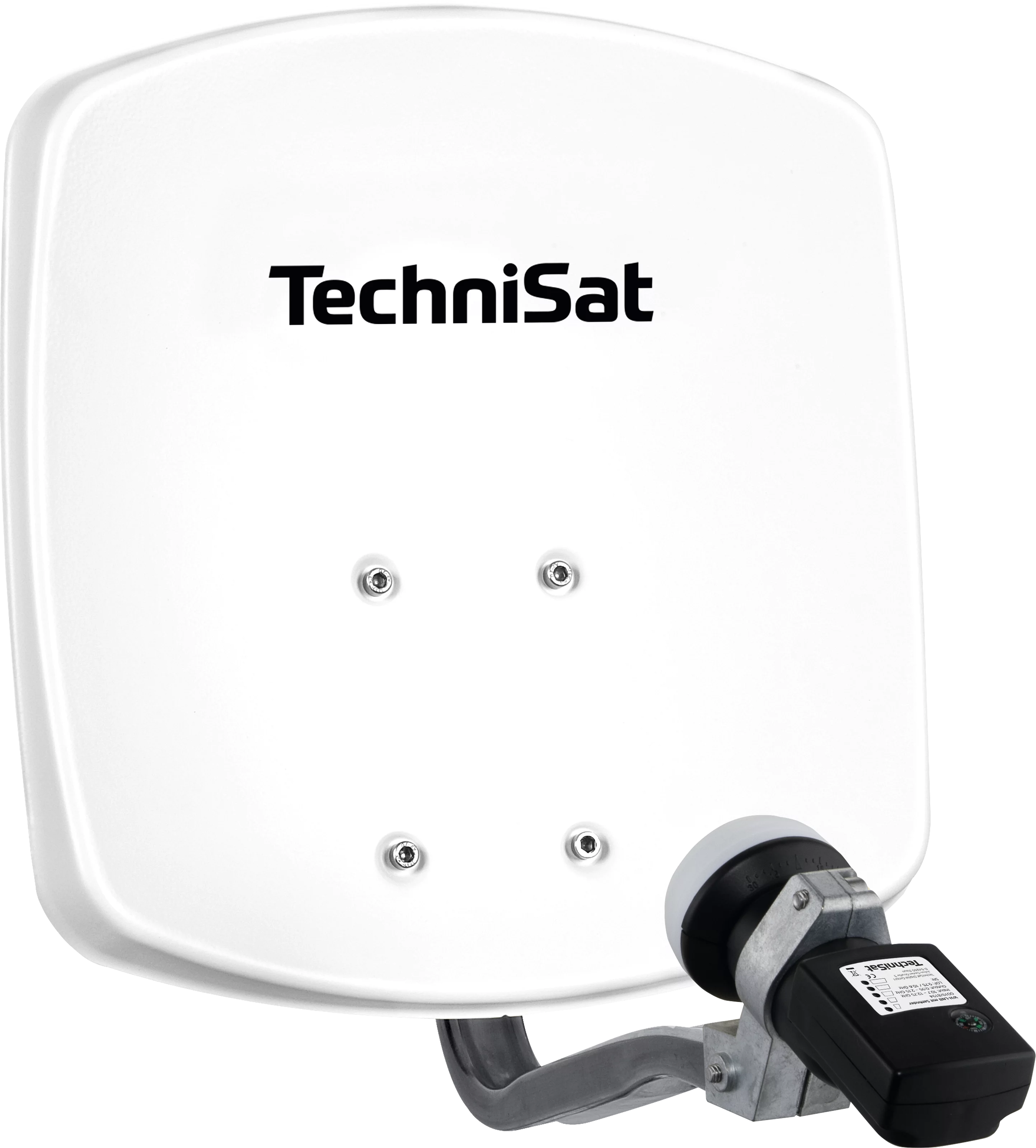DIGIDISH 33 Satfinder V/H-LNB Schräg, Rechts