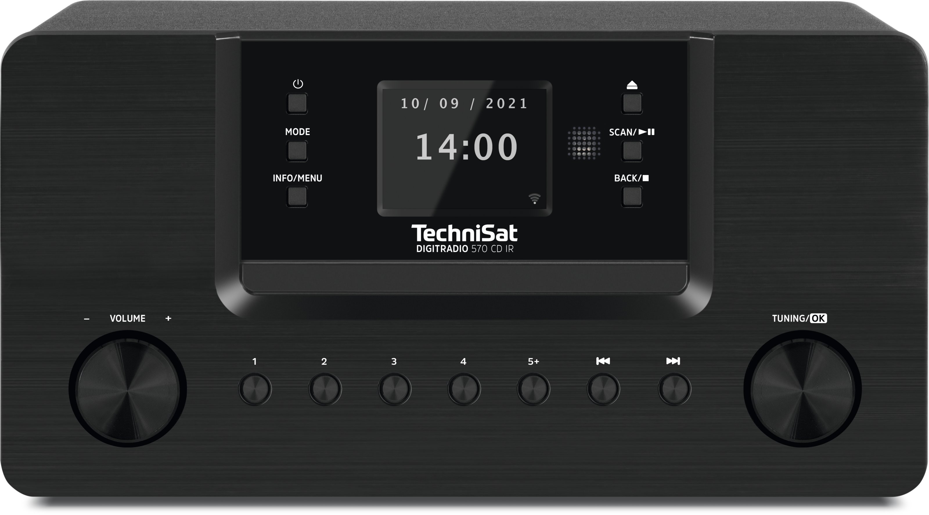 DIGITRADIO 570 CD IR Frontal, Front