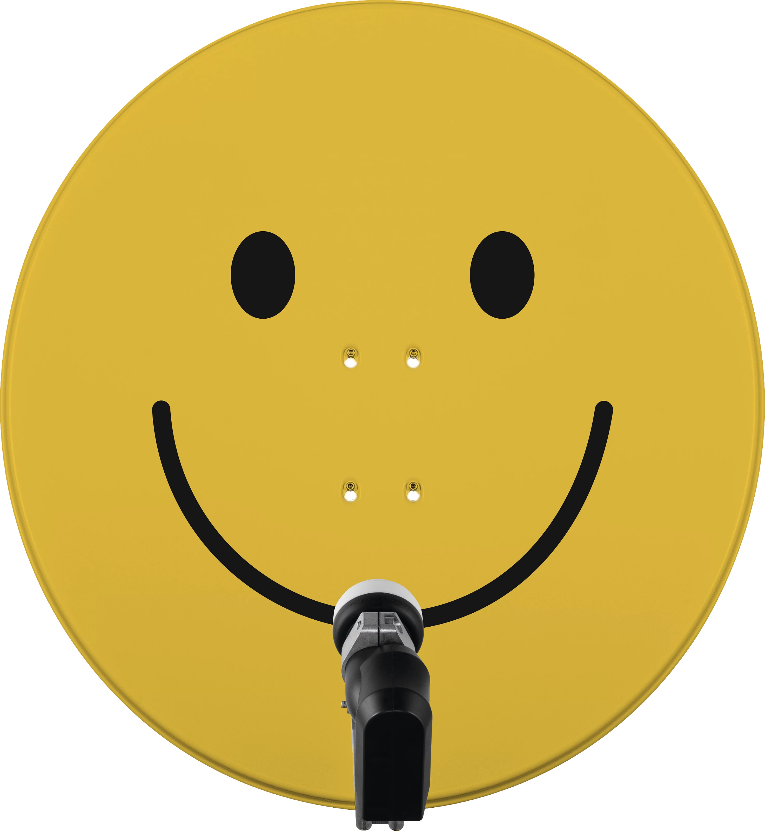 SATMAN 850 inkl. 40 mm Twin-LNB Frontal, Front