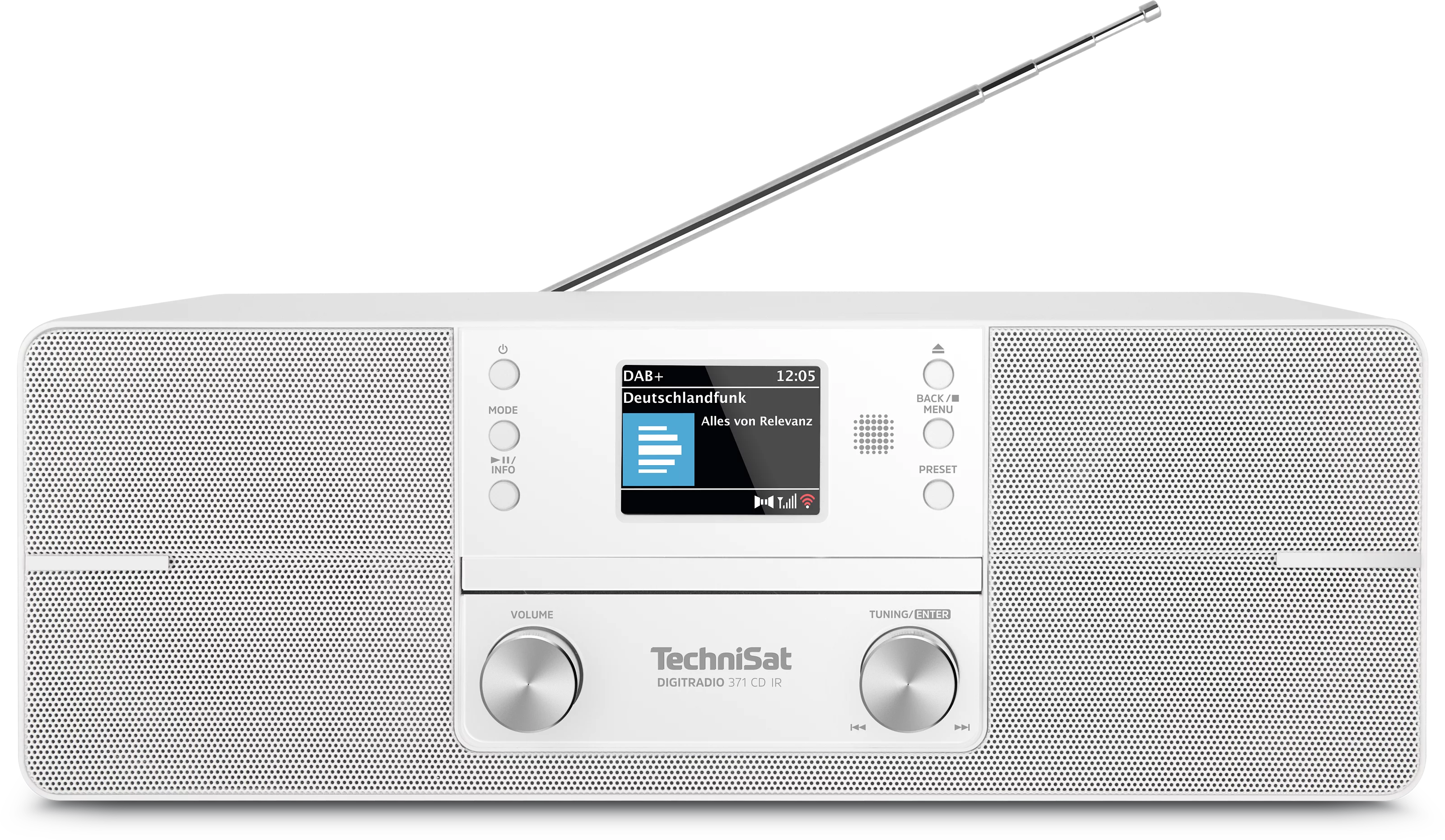 DIGITRADIO 371 CD IR Frontal, Front