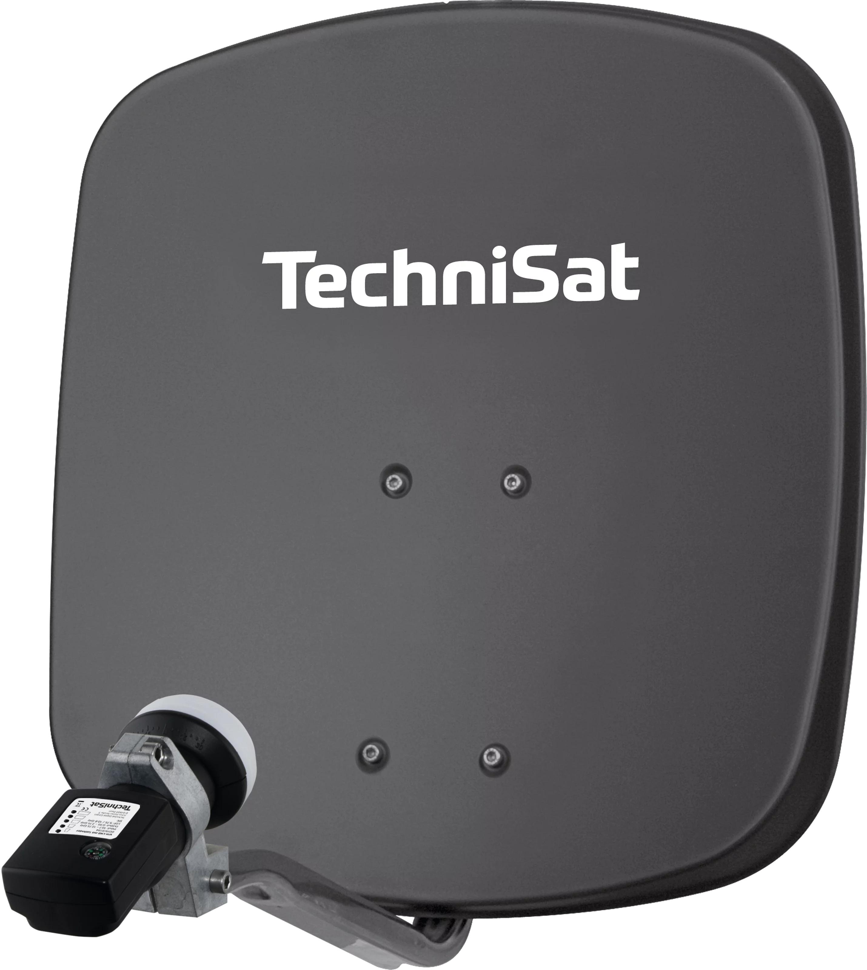 DIGIDISH 45 with sat finder V/H-LNB Schräg, Links