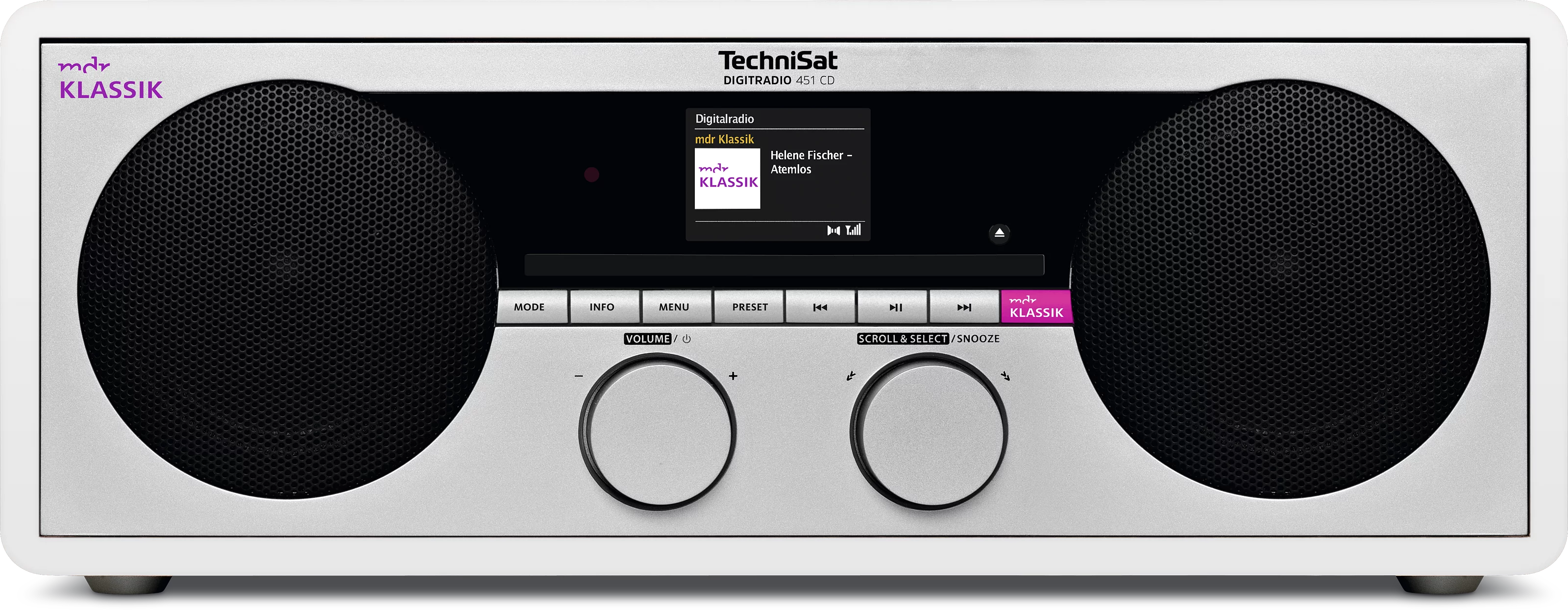 DIGITRADIO 451 CD edycja mdr Klassik Frontal, Front