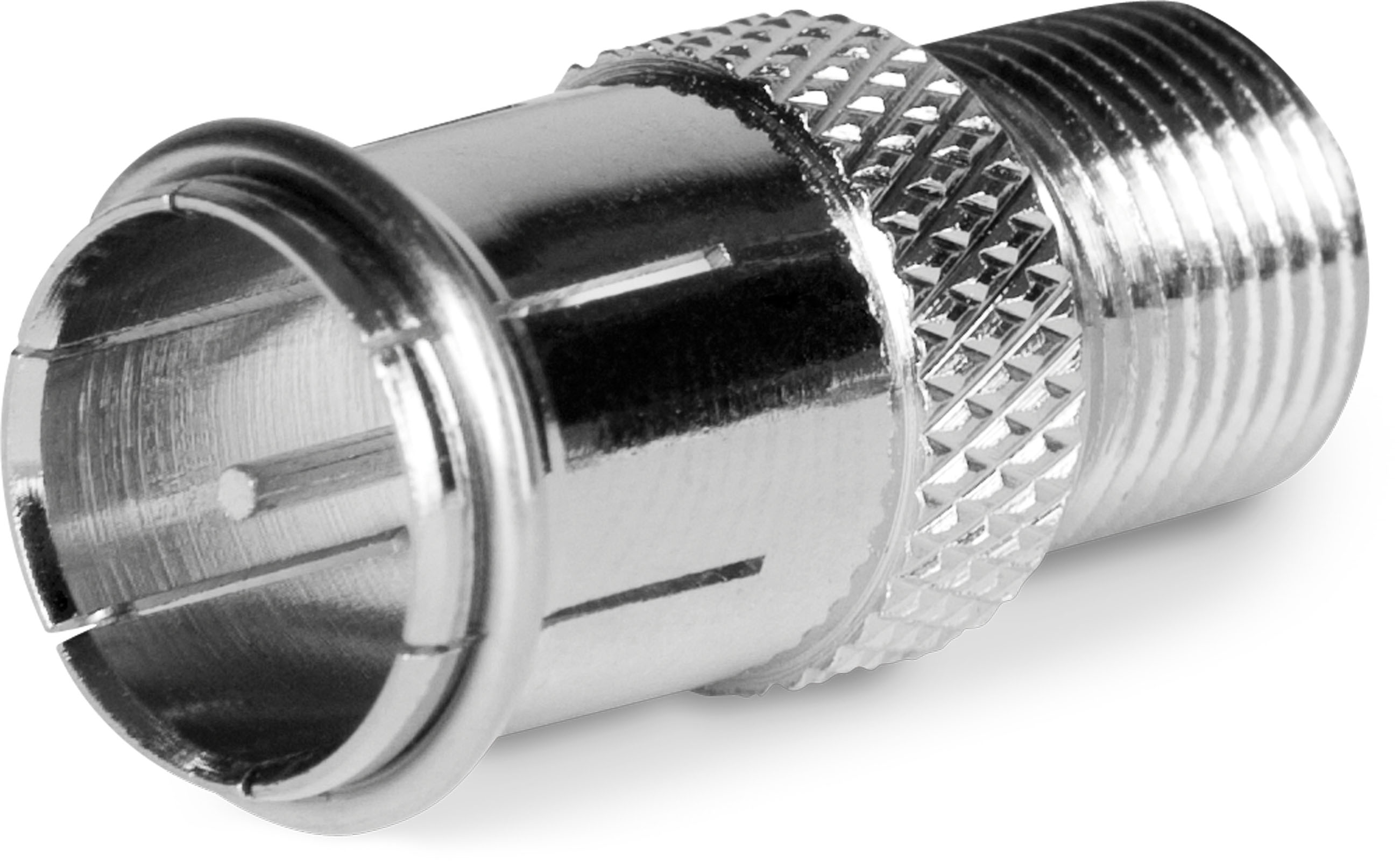 F quick-fit connection socket