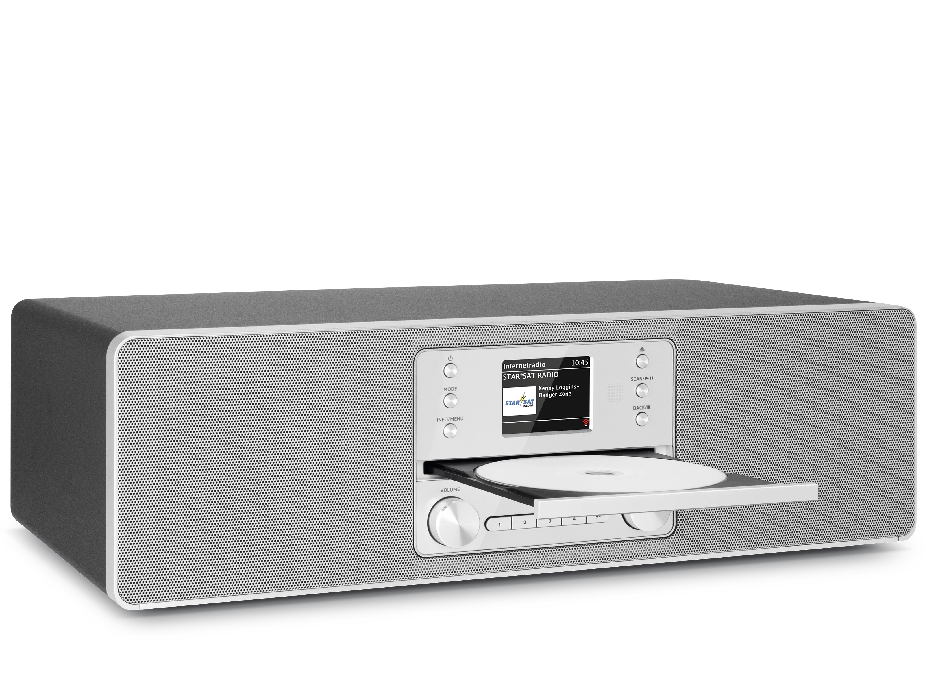 DIGITRADIO 380 CD IR Schräg, Rechts