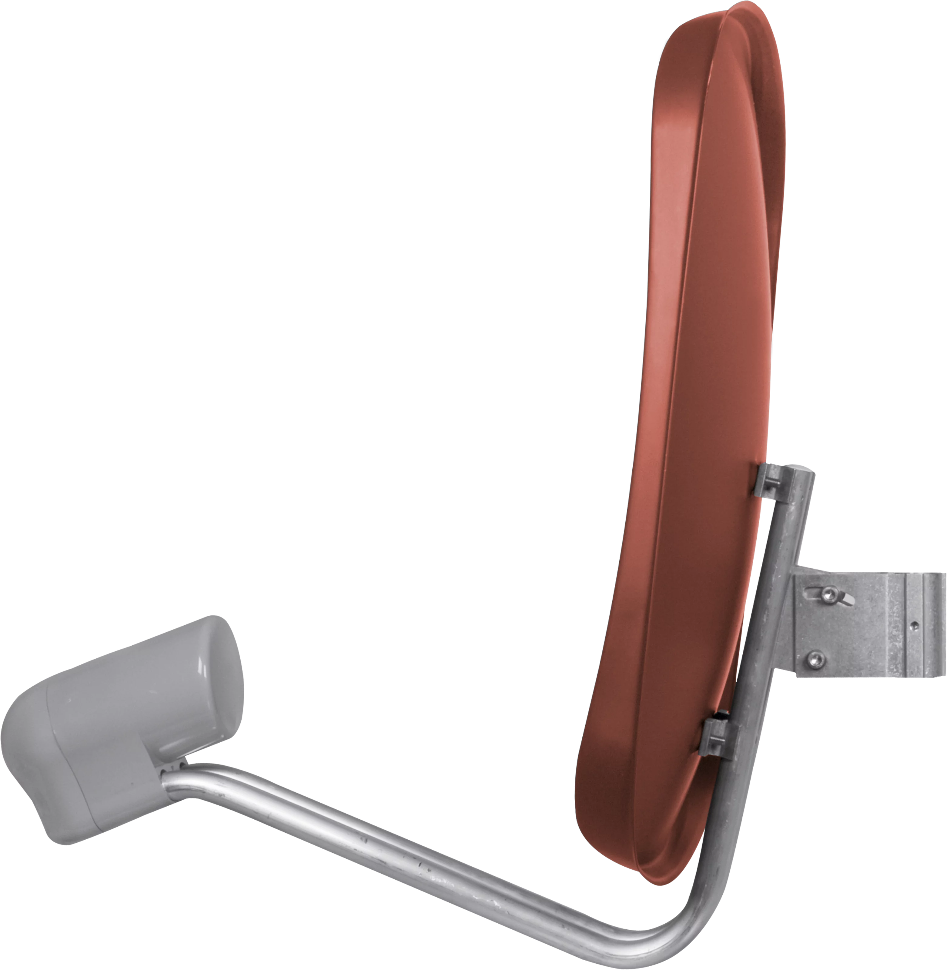 SATMAN 45, UNYSAT V/H-LNB Frontal, Rechts