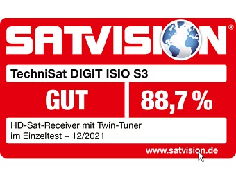 SATVISION 12/2021 - Testnote: gut (88,7%) SATVISION 12/2021 - Testnote: gut (88,7%)