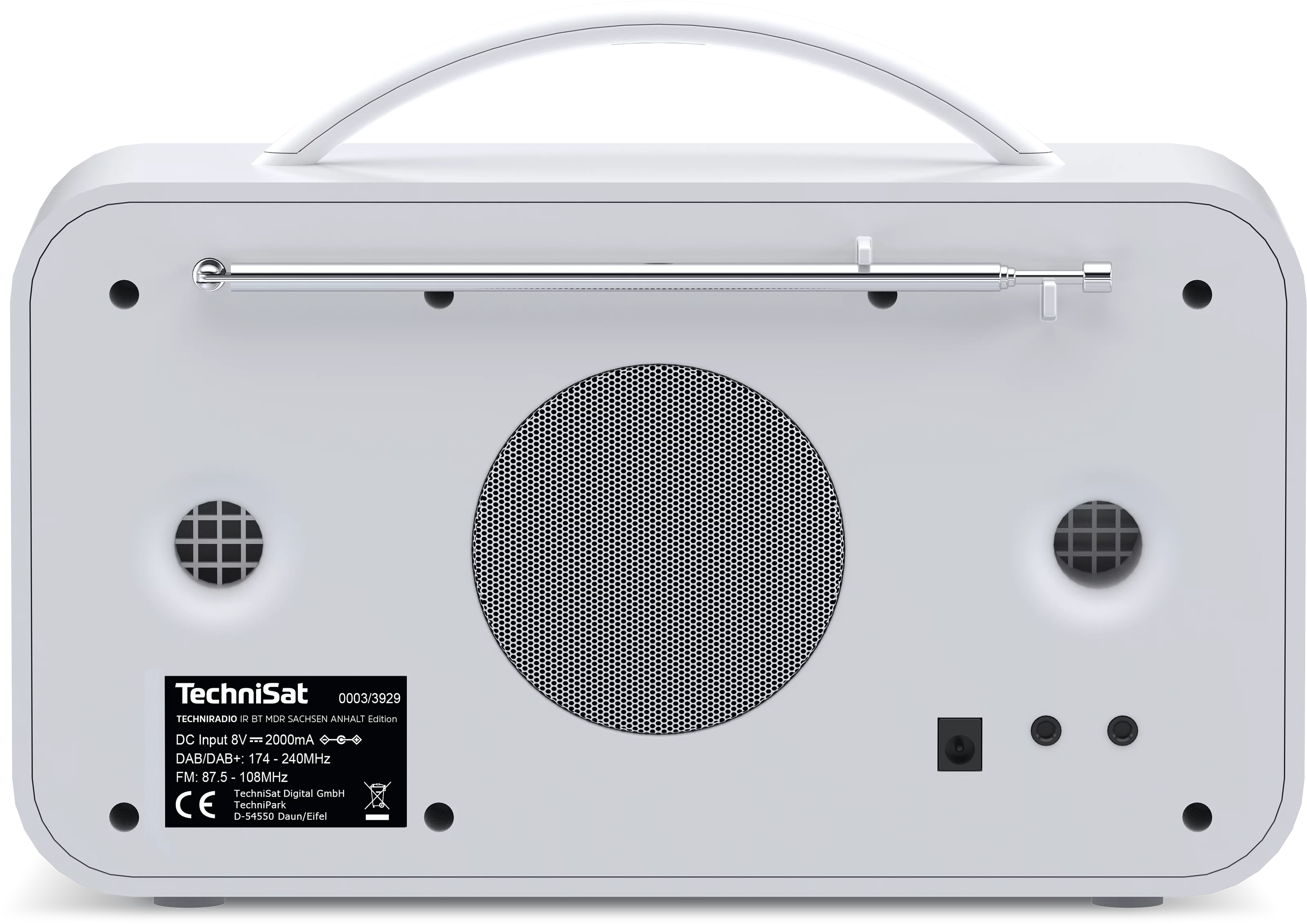 TECHNIRADIO 5 IR BT SA Frontal, Rück