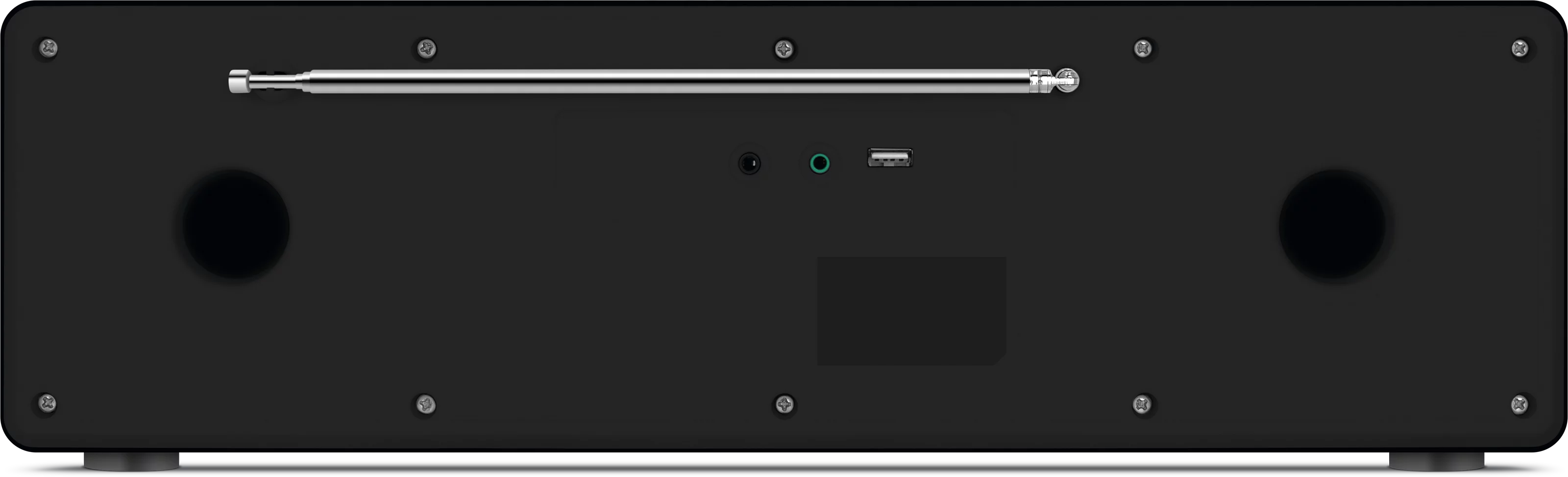 DIGITRADIO 380 CD IR Frontal, Rück