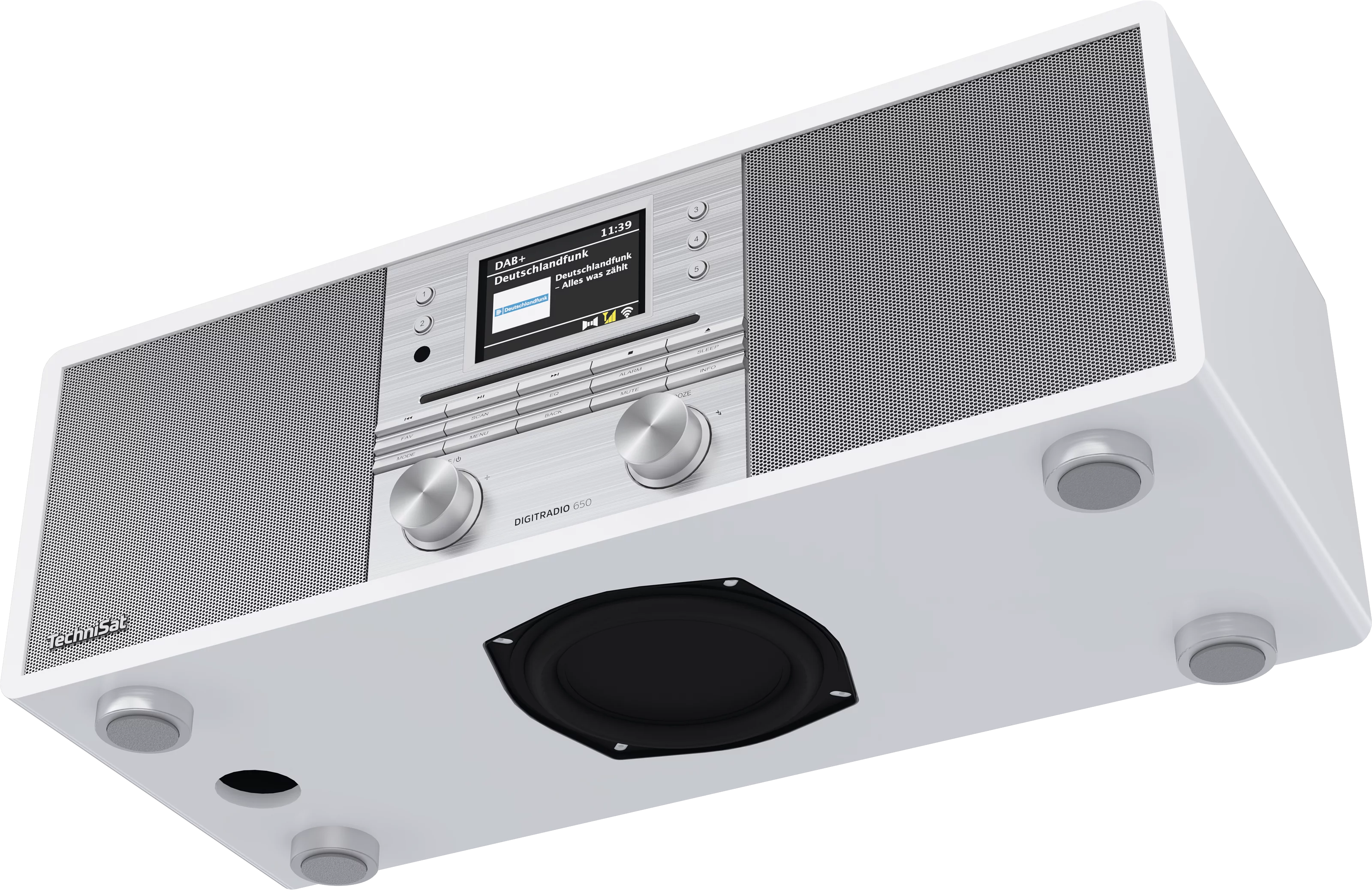 DIGITRADIO 650 Schräg, Unten