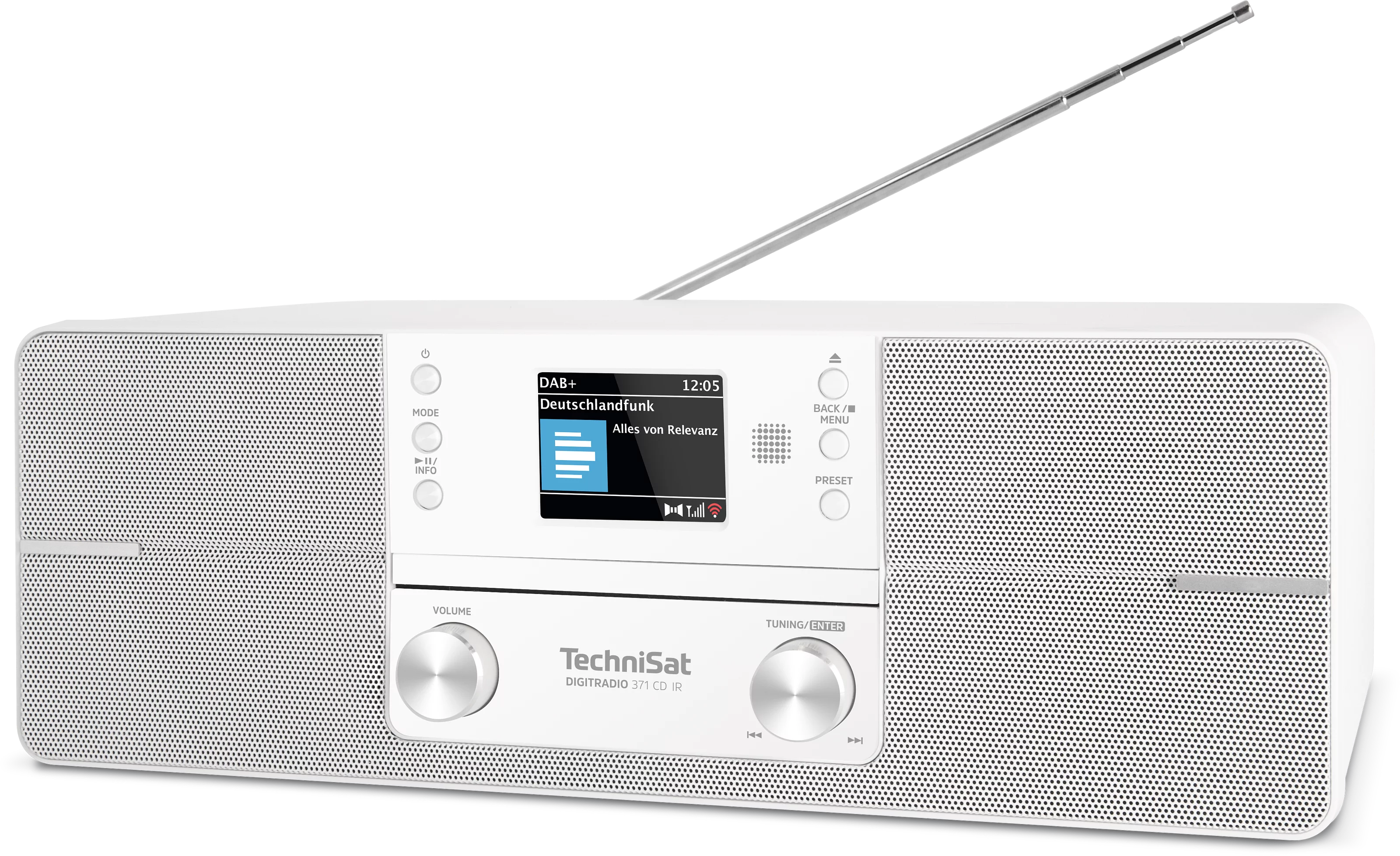 DIGITRADIO 371 CD IR Schräg, Links
