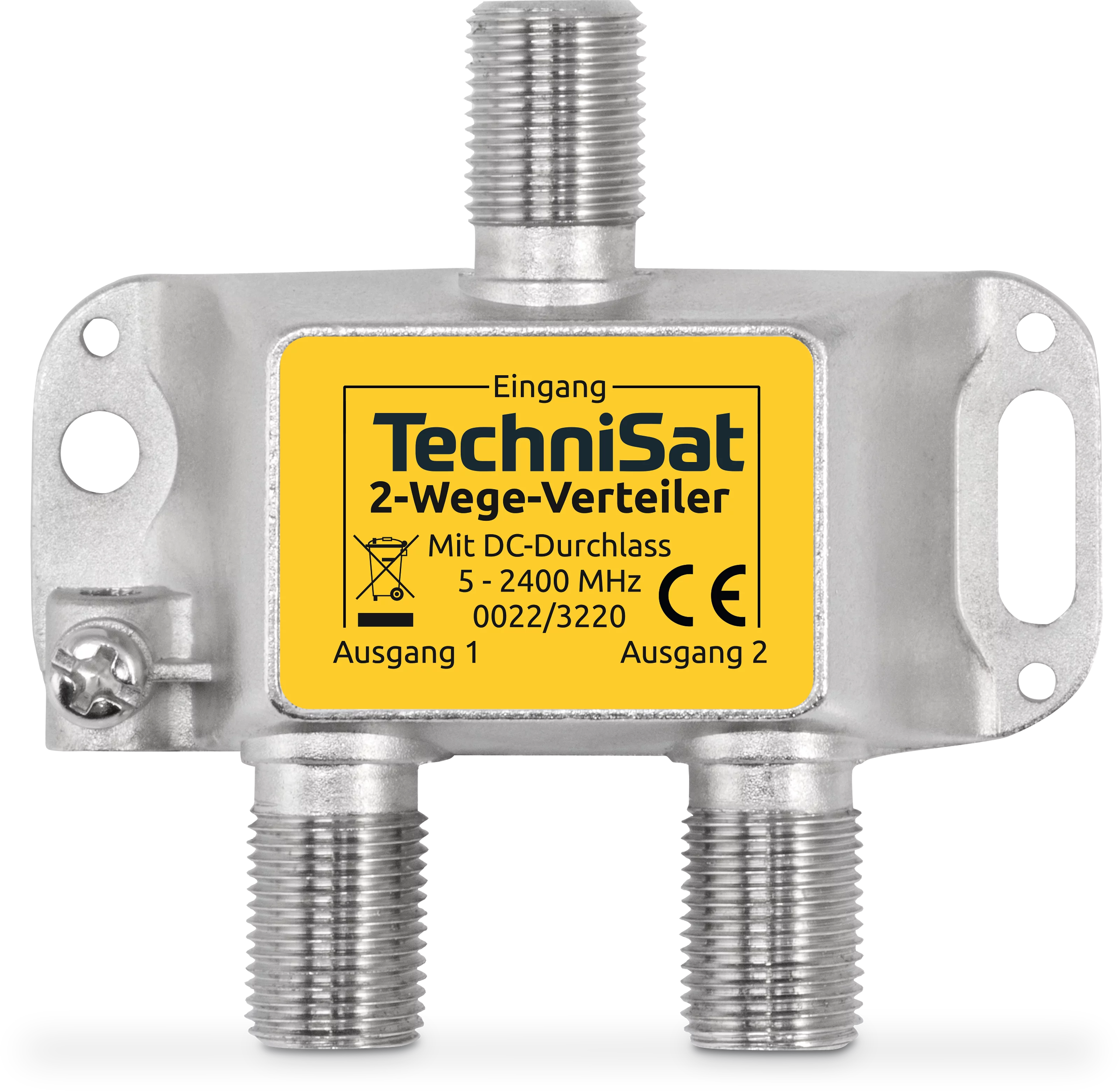 2 way satellite splitter