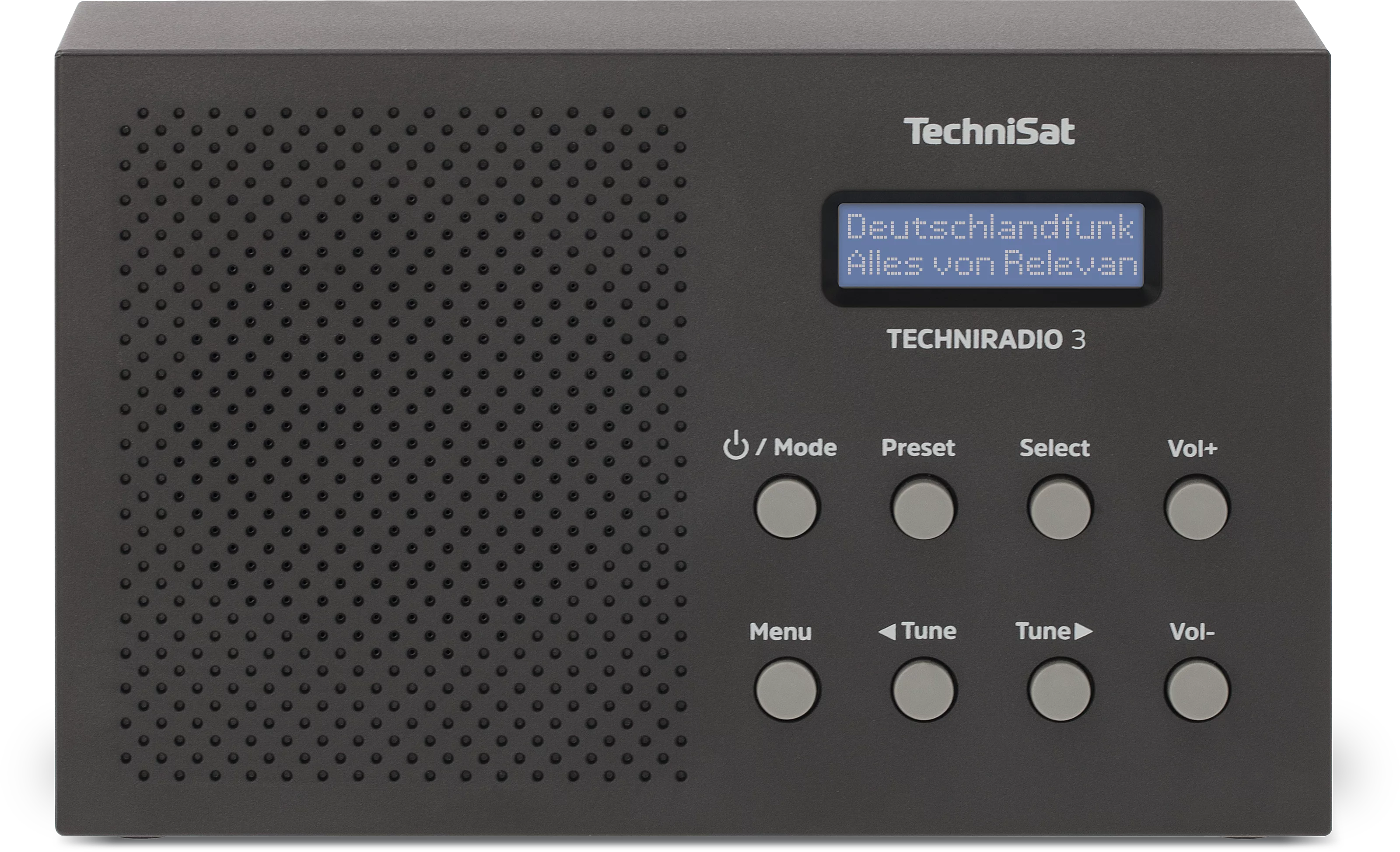 TECHNIRADIO 3 Frontal, Front