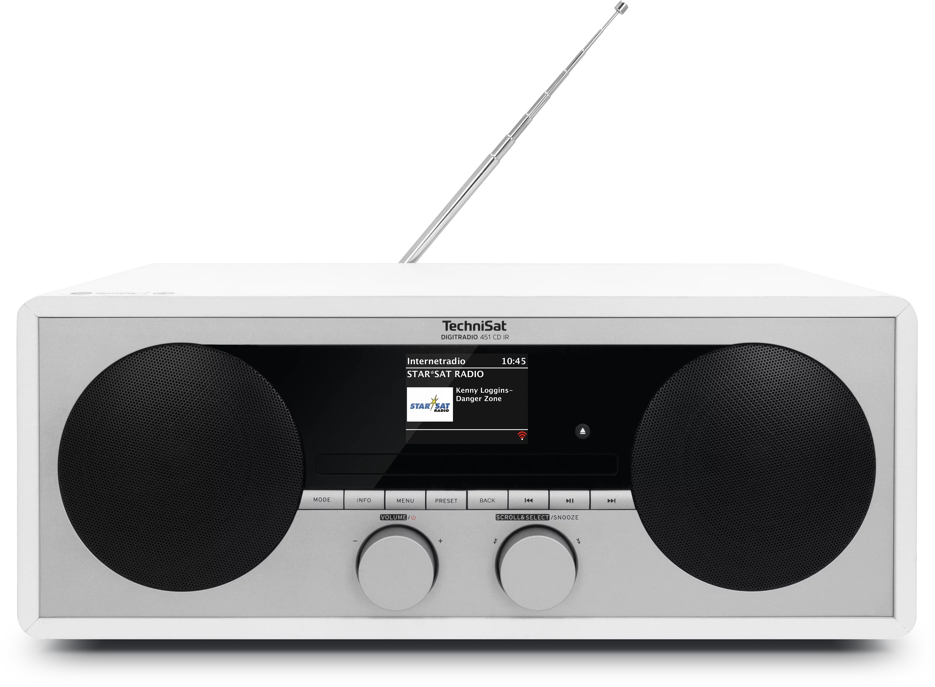 DIGITRADIO 451 CD IR Frontal, Front