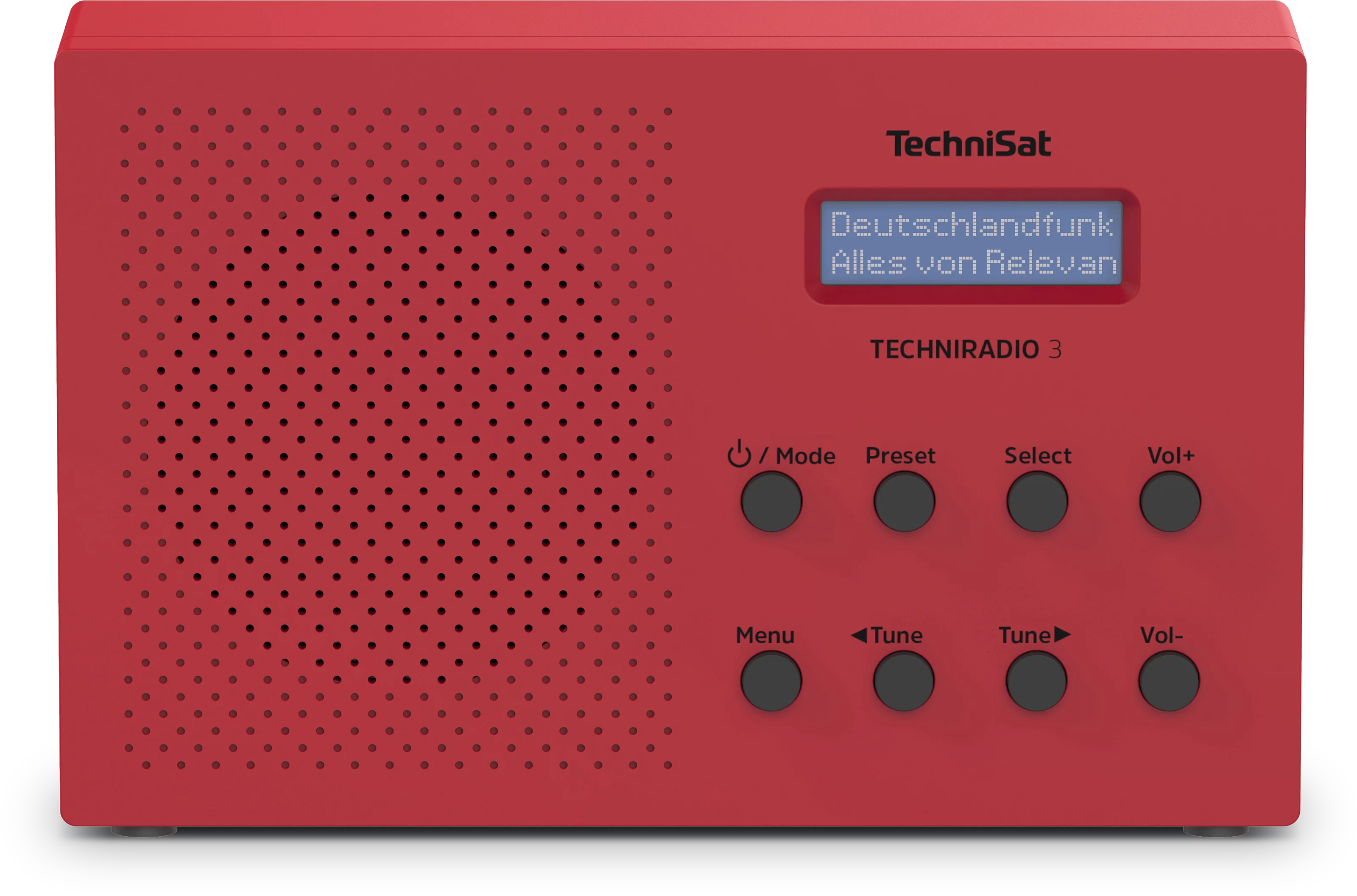 TECHNIRADIO 3 Frontal, Front