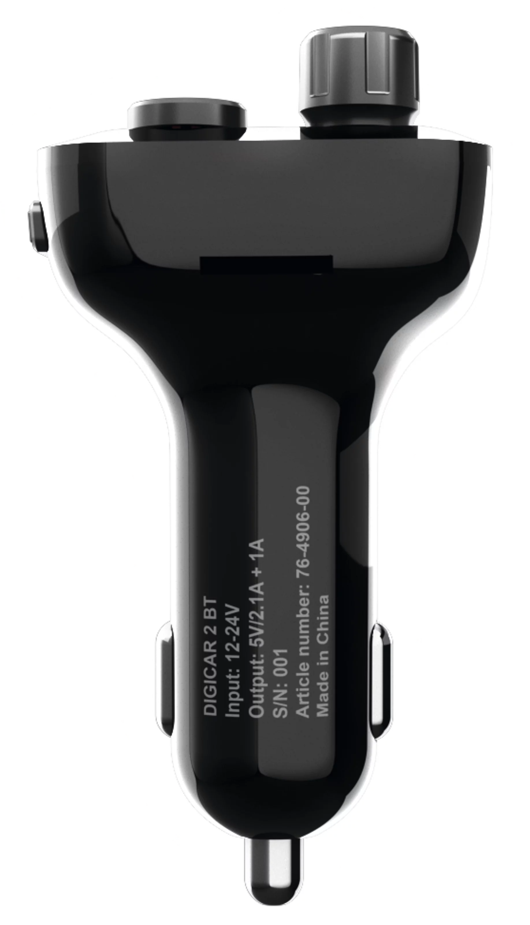 DIGICAR 2 BT Frontal, Unten