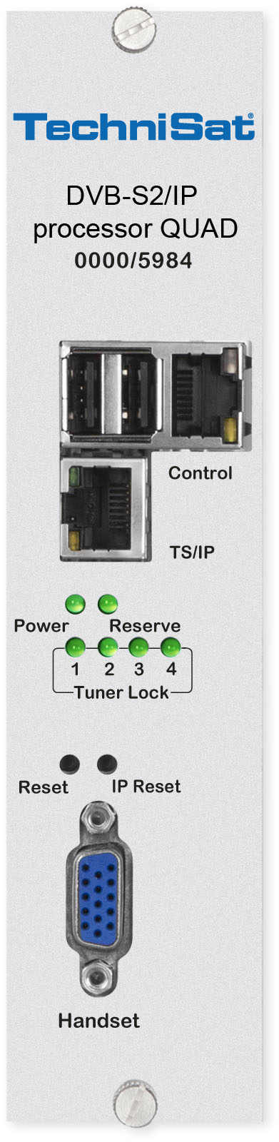 DVB-S2/IP PROCESSOR QUAD