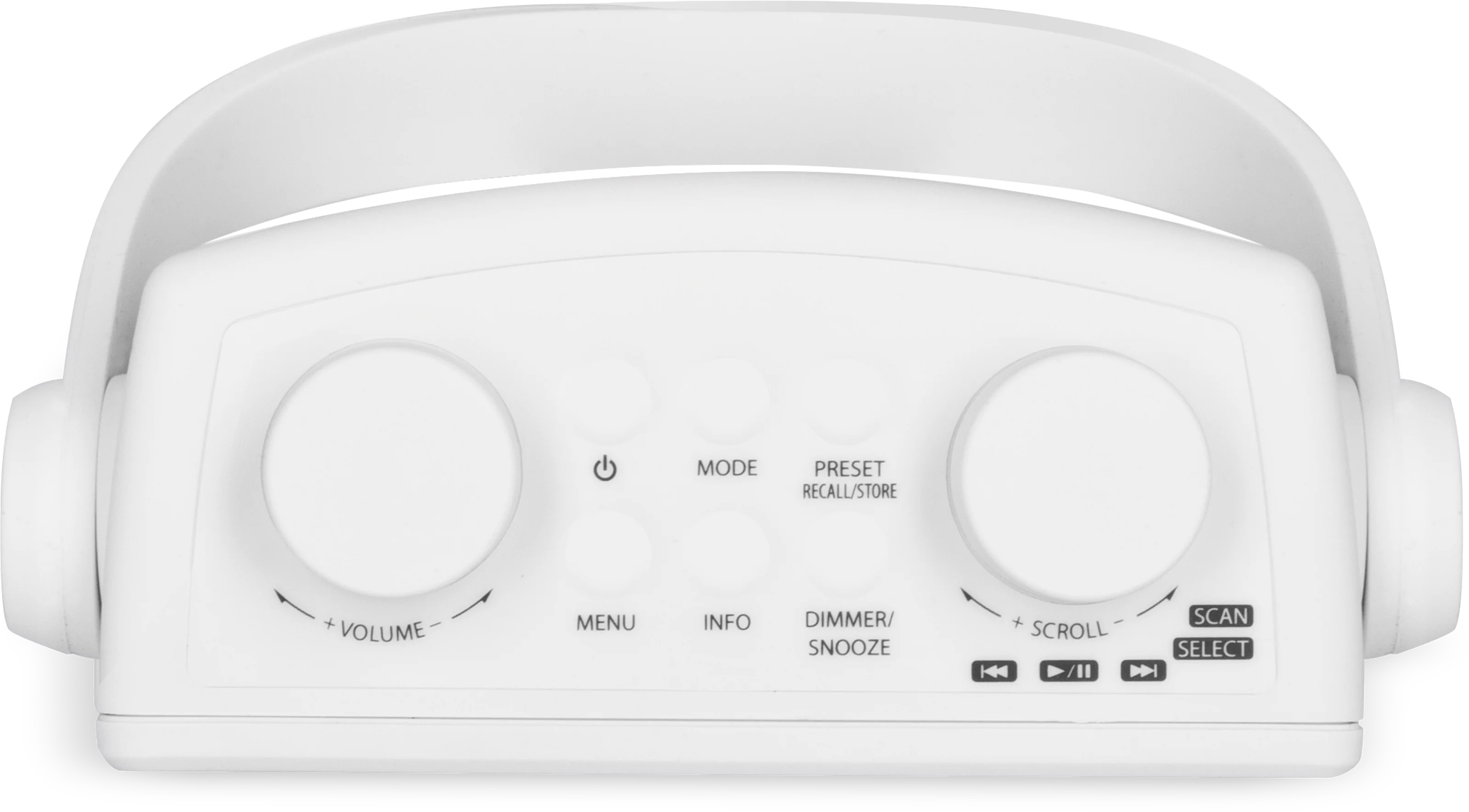 DIGITRADIO 30 Frontal, Oben