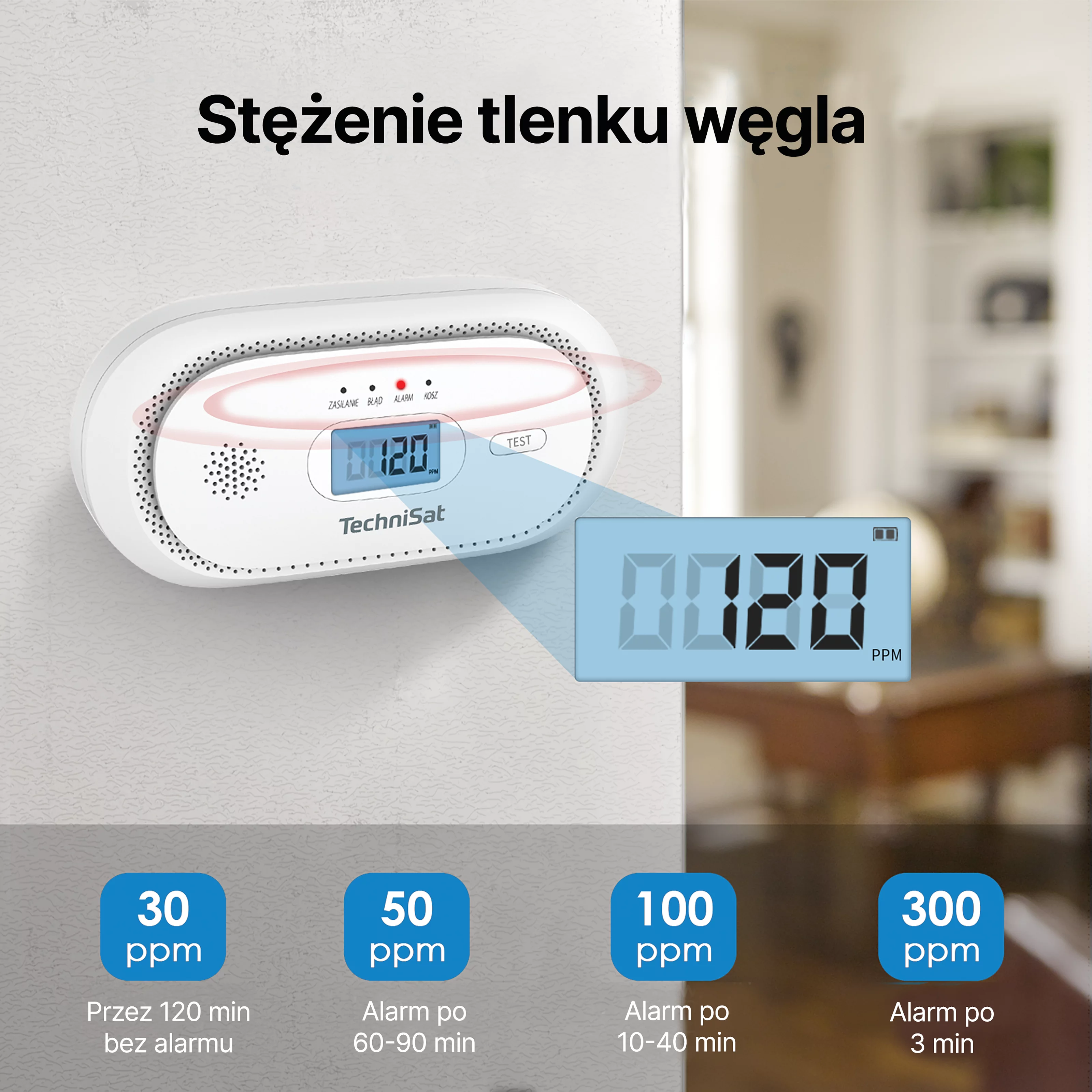 Czujnik czadu CO Sensor 1