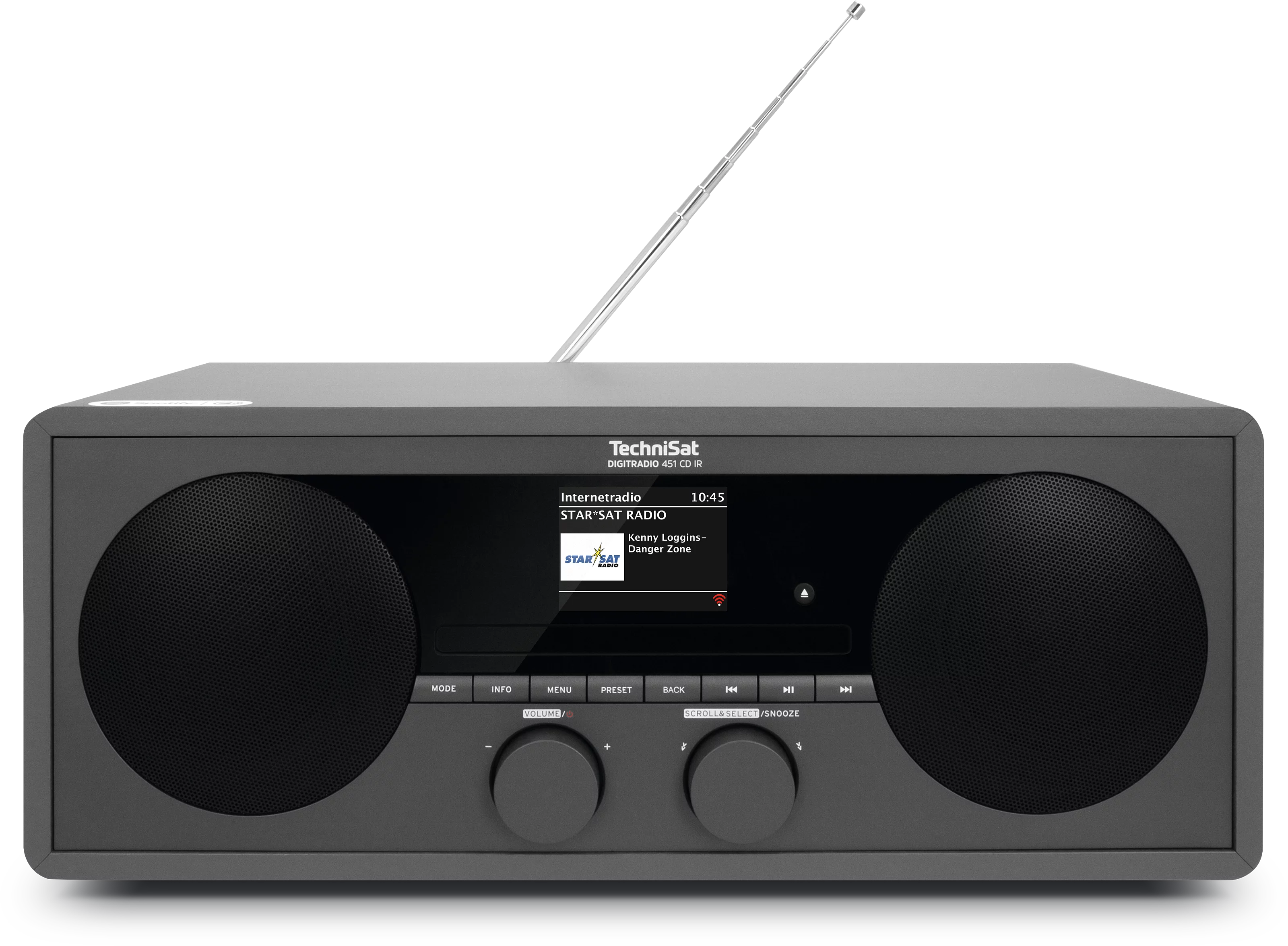 DIGITRADIO 451 CD IR Frontal, Front