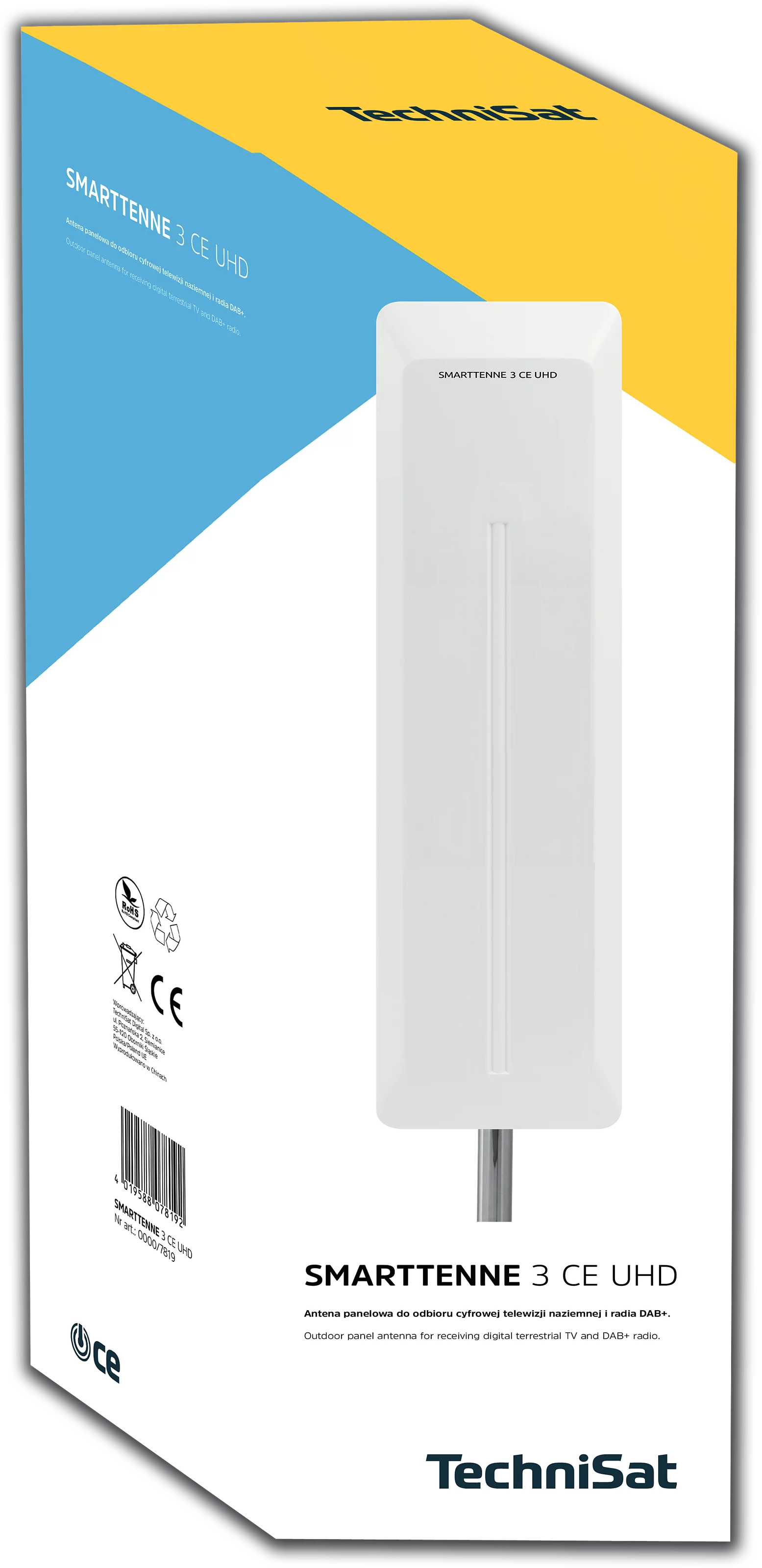 SMARTTENNE 3 CE UHD MVerpackung