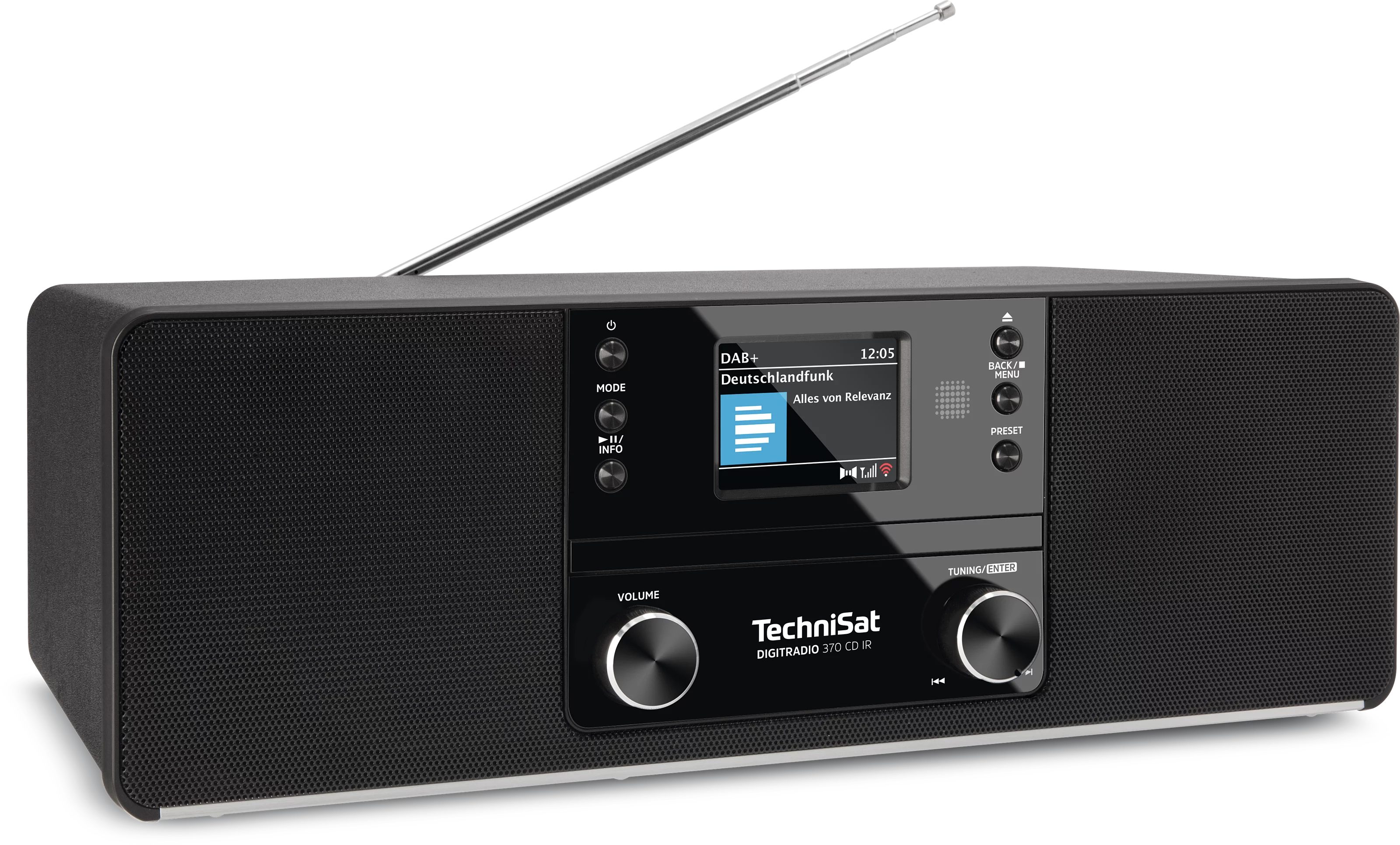 DIGITRADIO 370 CD IR Schräg, Rechts