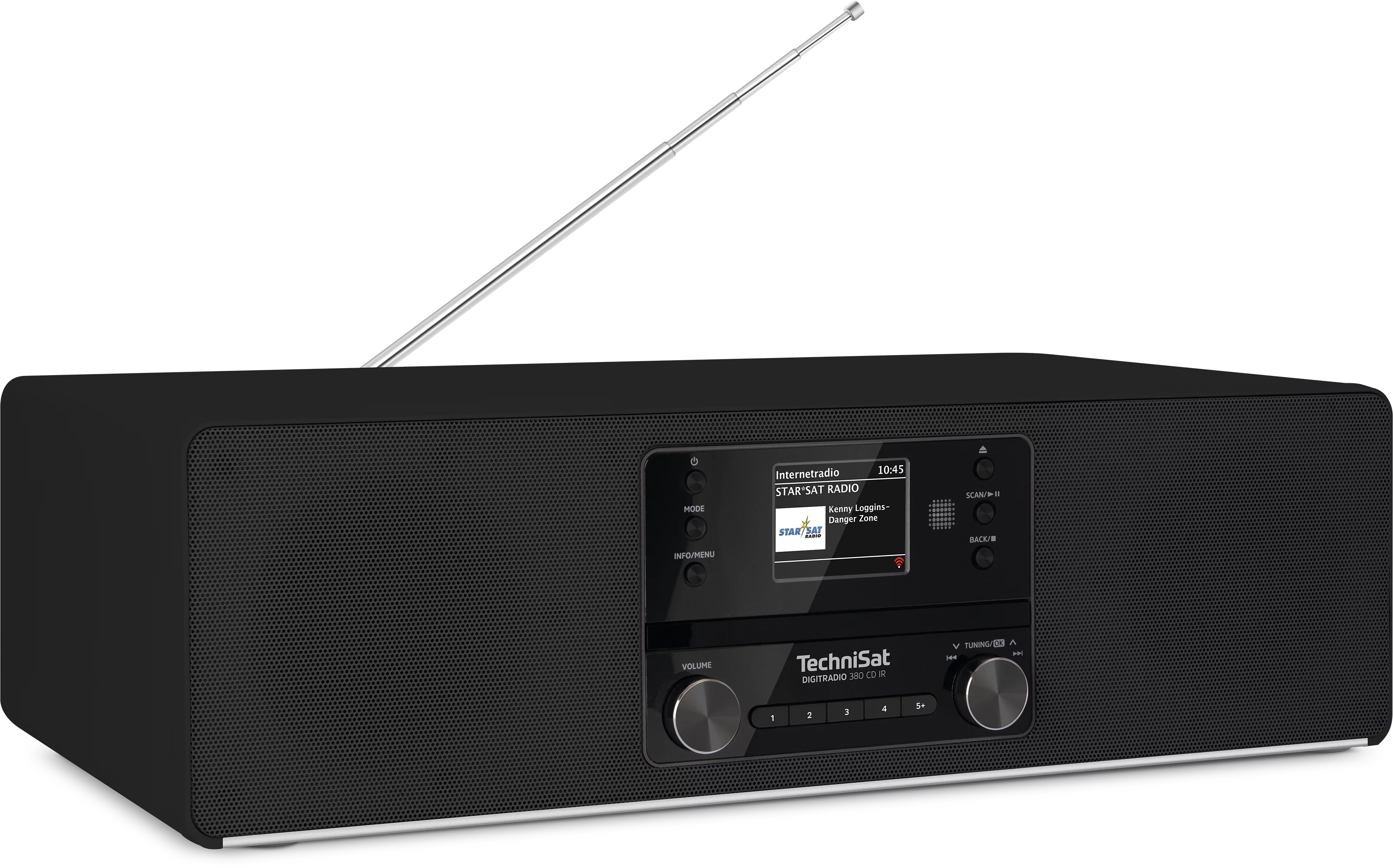 DIGITRADIO 380 CD IR Schräg, Rechts